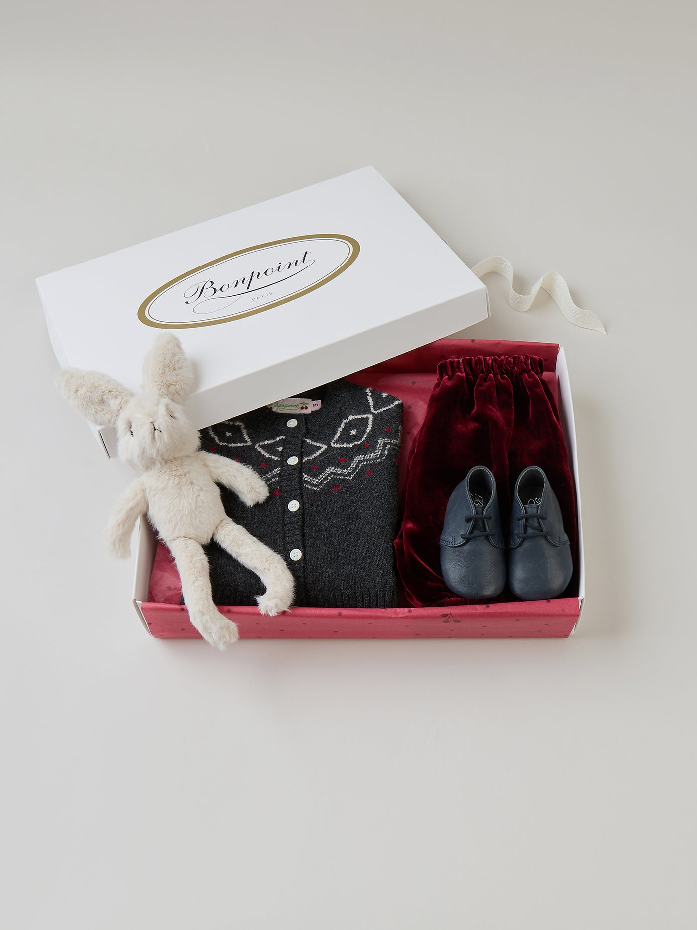 Coffret de Noël Bébé - Laine et Velours