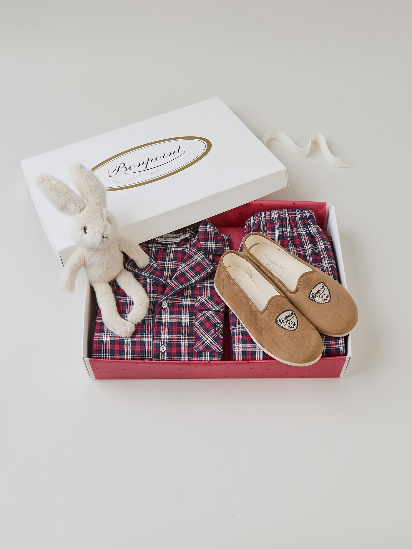Coffret de Noël Garçon - Pyjama à carreaux