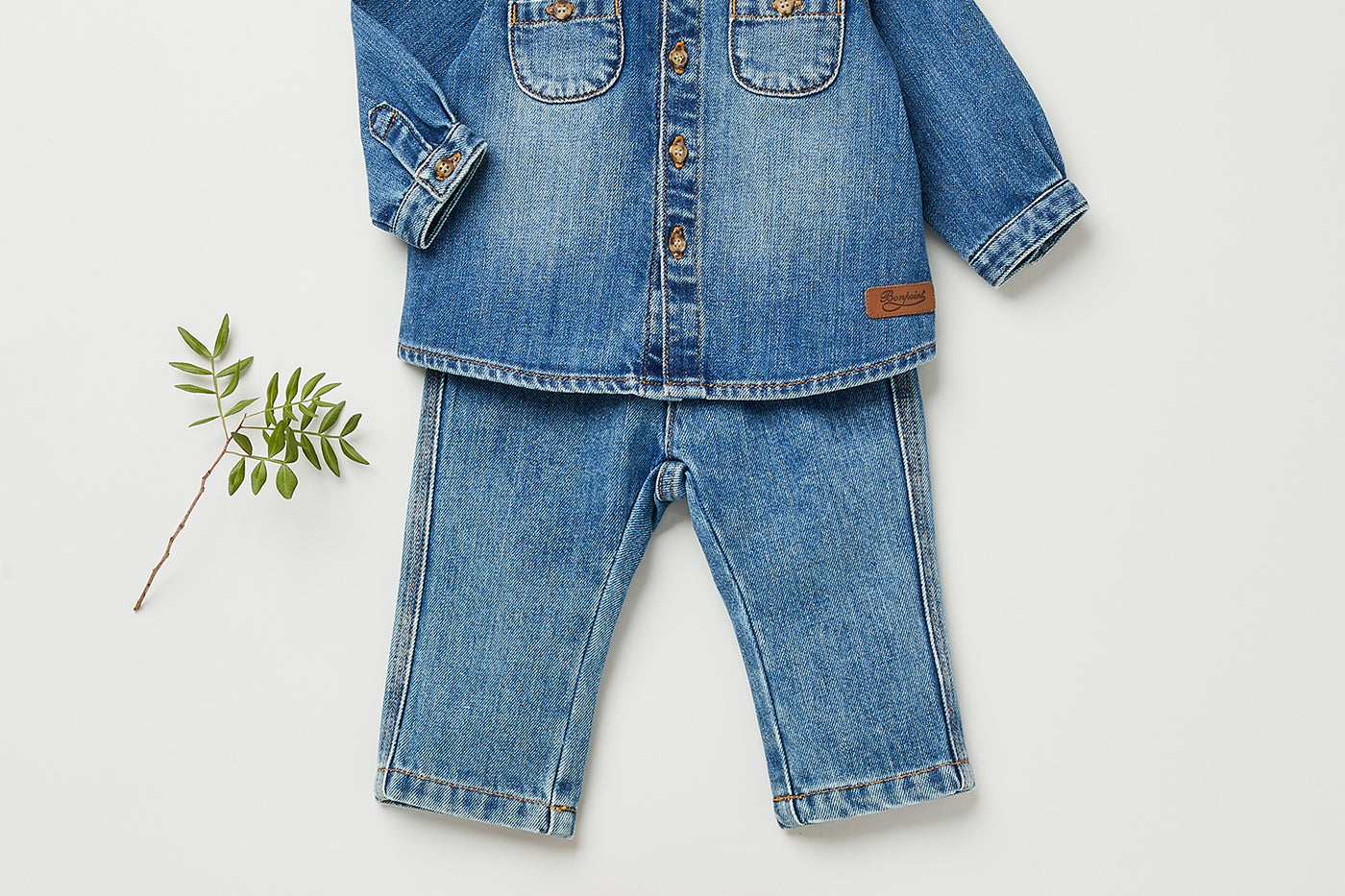 Look bebe garçon hiver 2023 denim