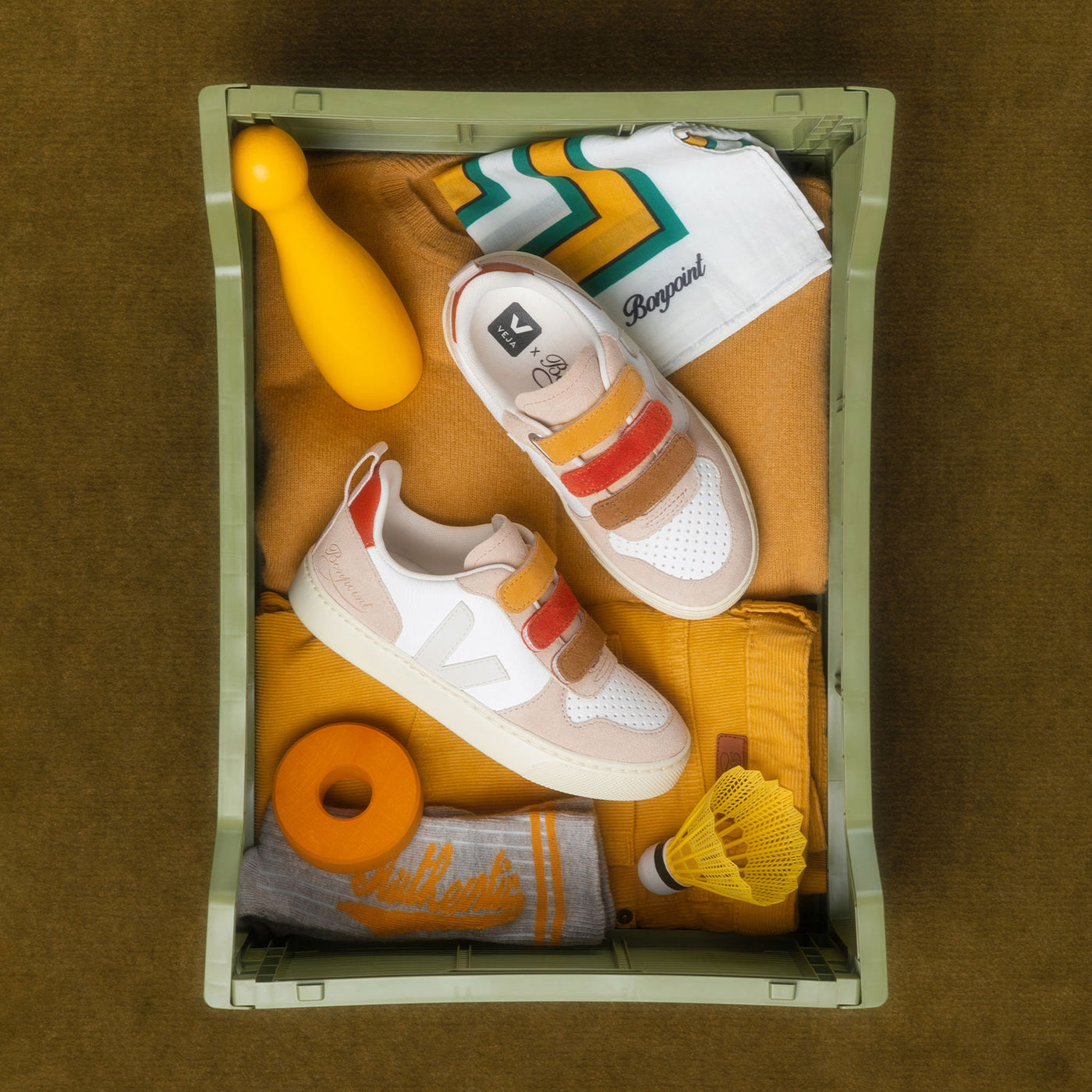 Bonpoint x Veja Trainers white