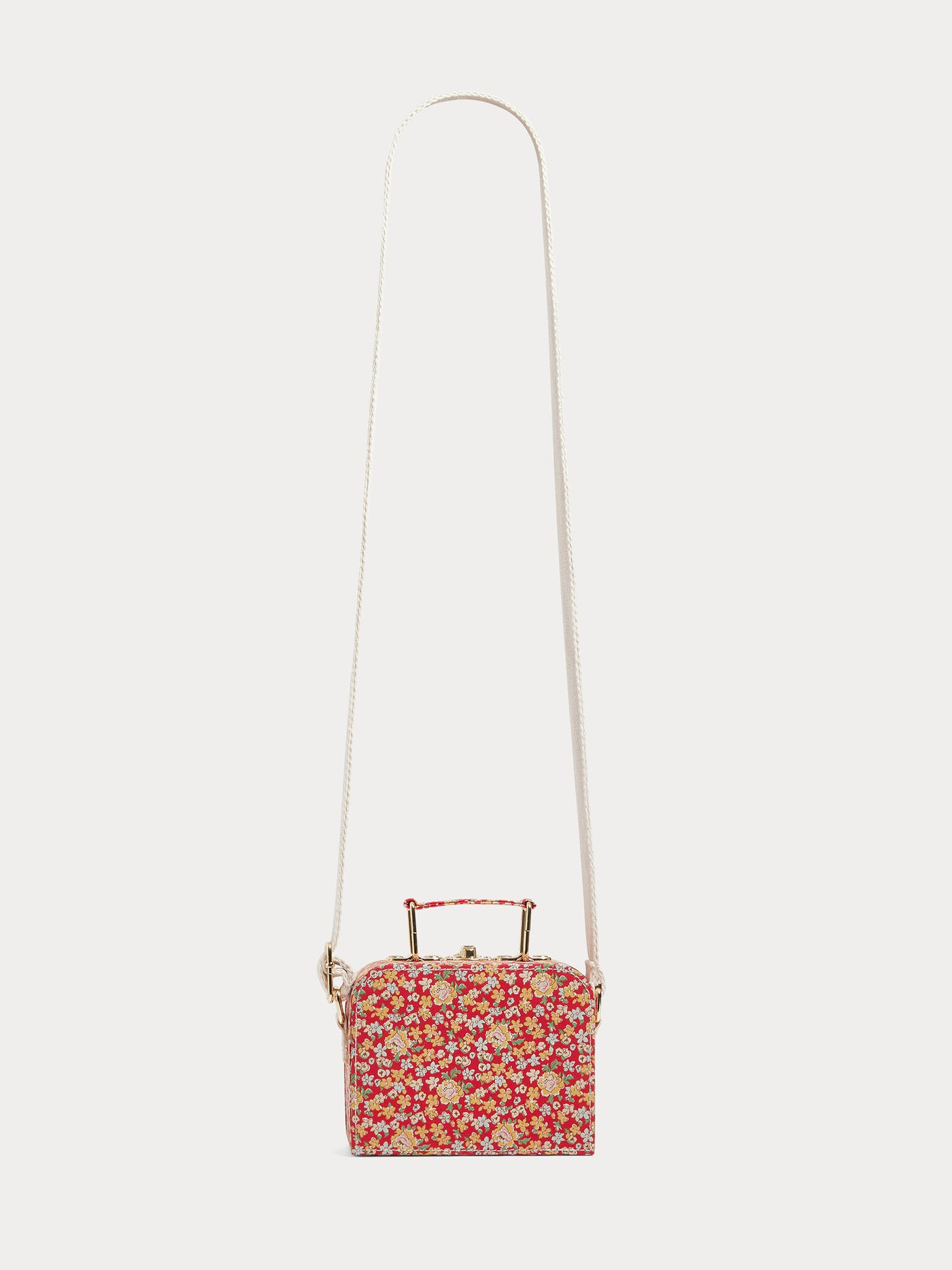 Aimane crossbody suitcase bag in Liberty fabric