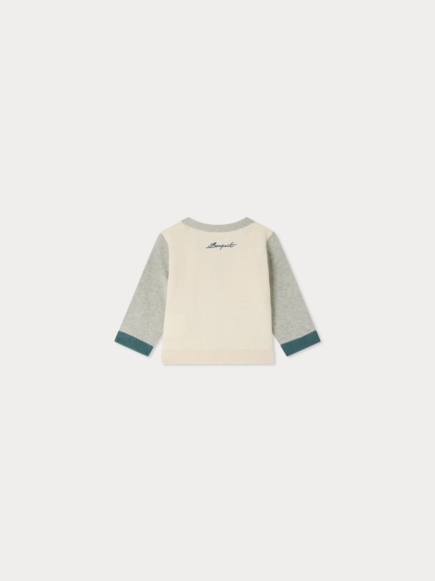 Cardigan Tahiel brodé à col V
