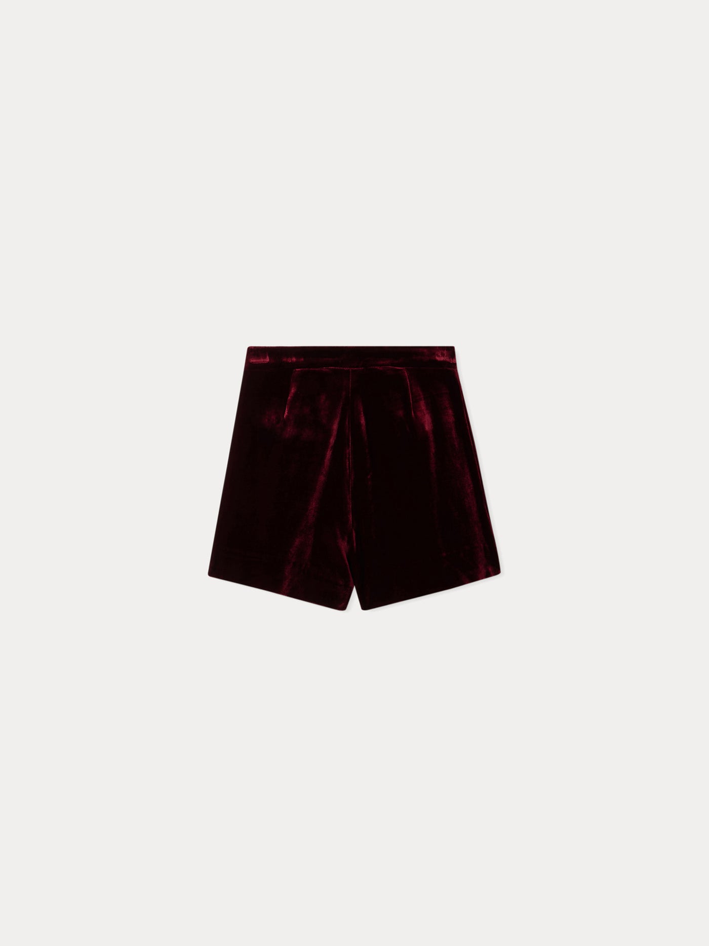 Short Flash en velours de soie