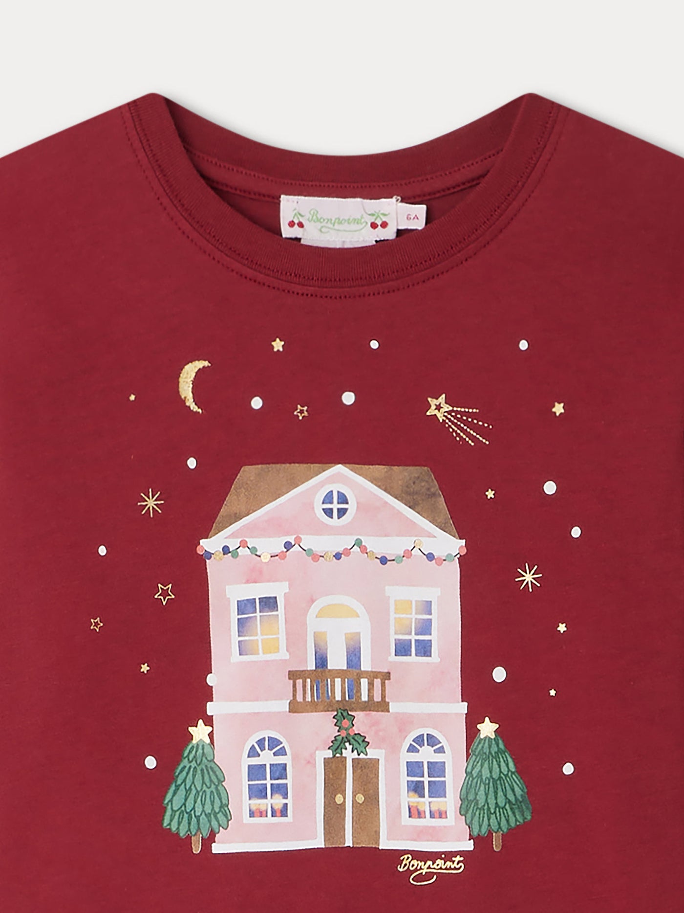 T-shirt Theia à motifs de noël