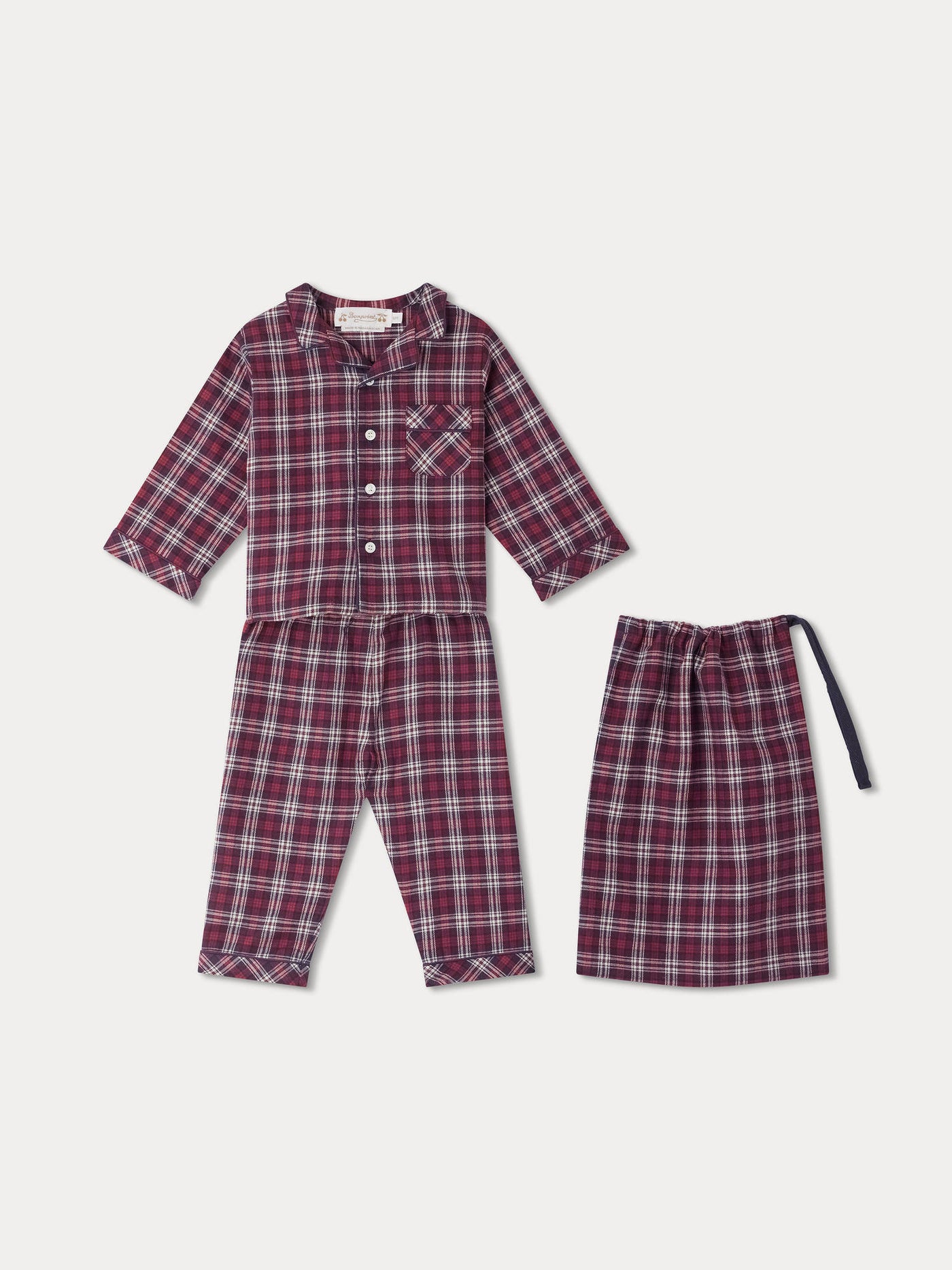 Badinerie plaid pajamas