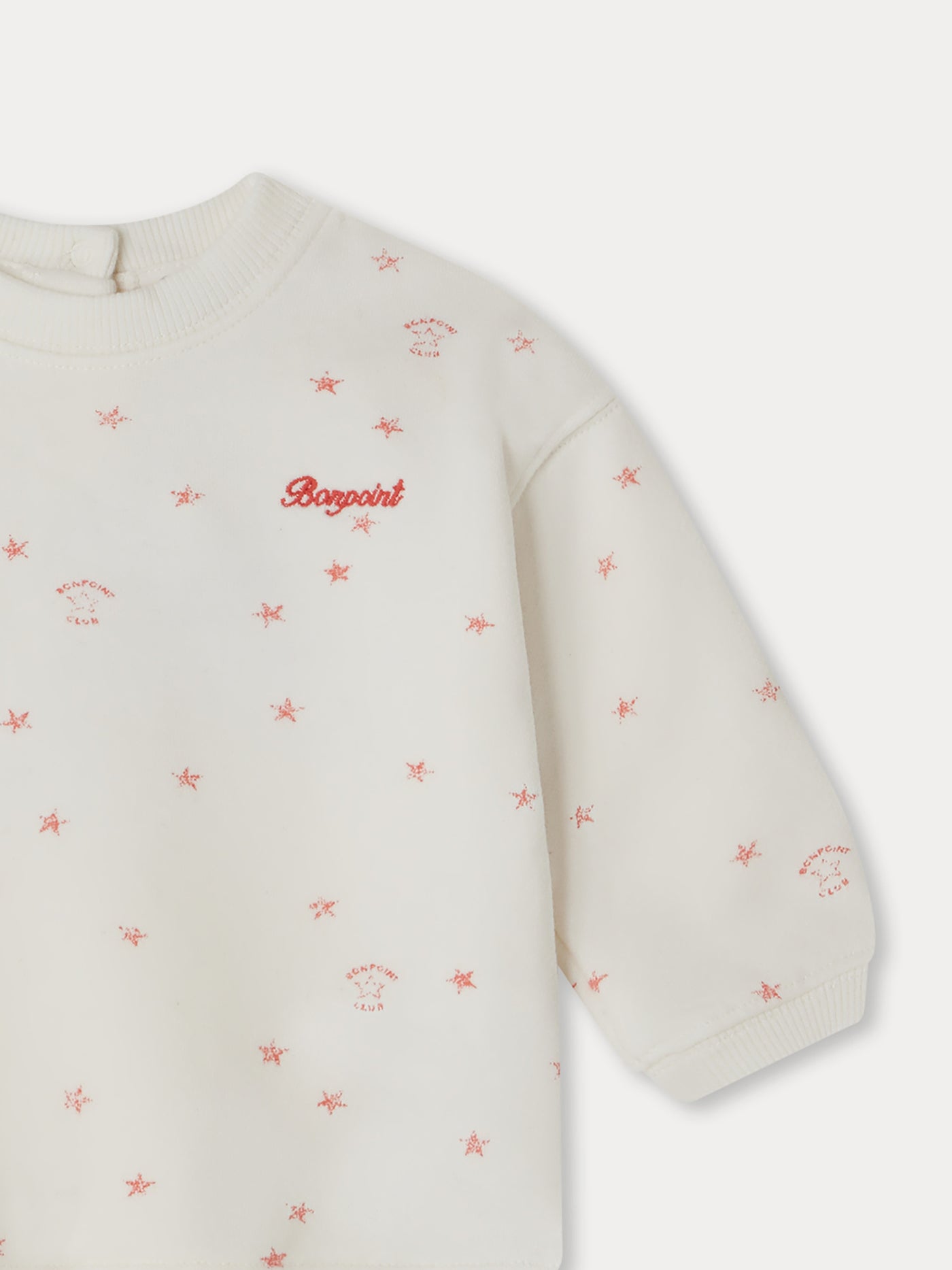 Dady Sweatshirt printed ivory