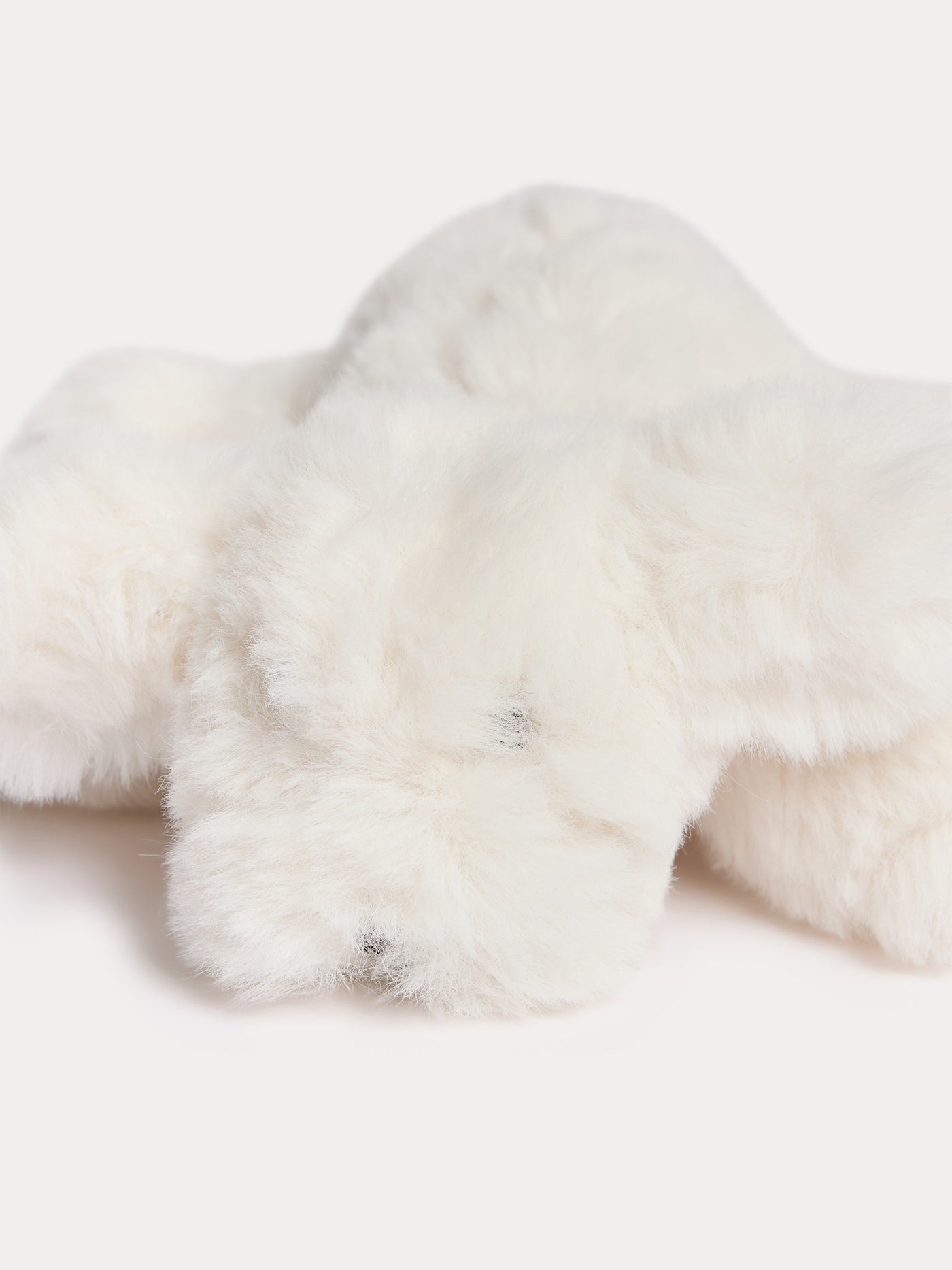 Peluche Chien Aimer blanc lait