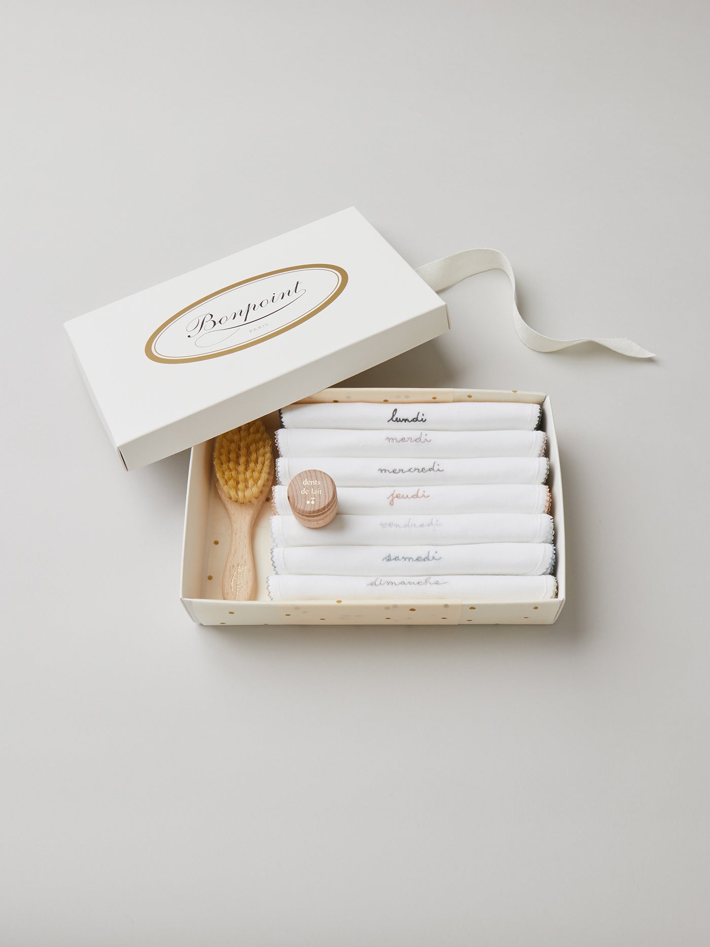 Coffret Semainier Bavoirs