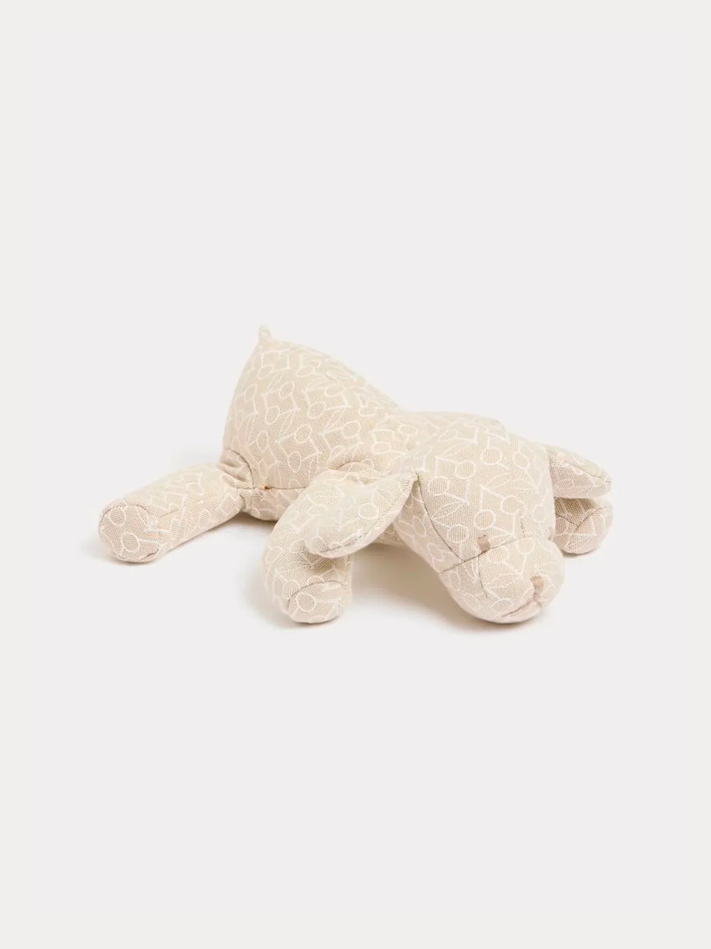 Peluche chien Aimer 25 cm naturel