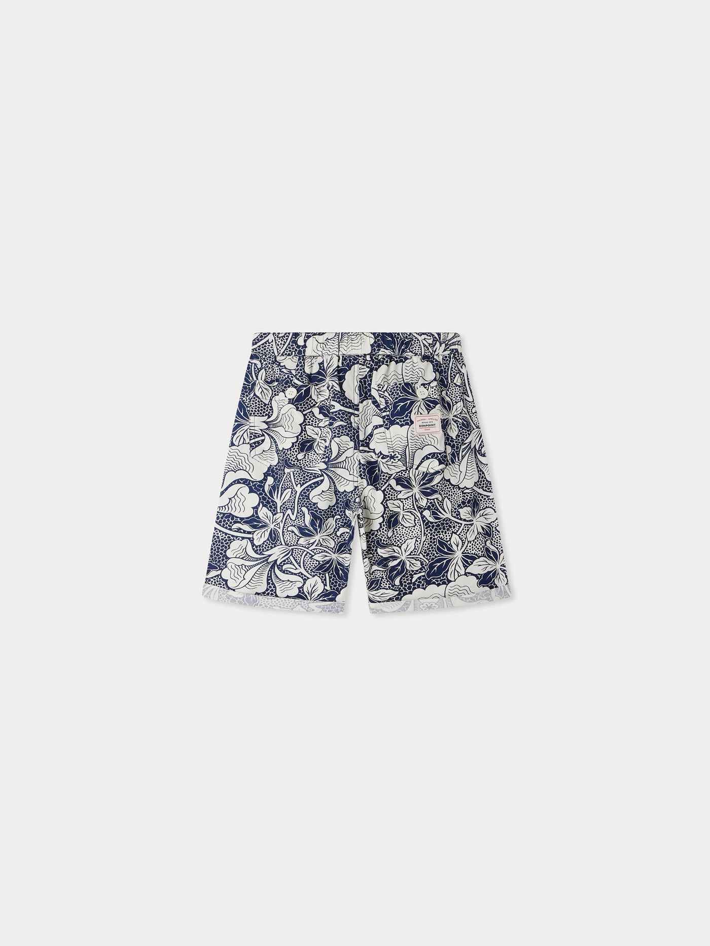 Short Erno en popeline à imprimé floral