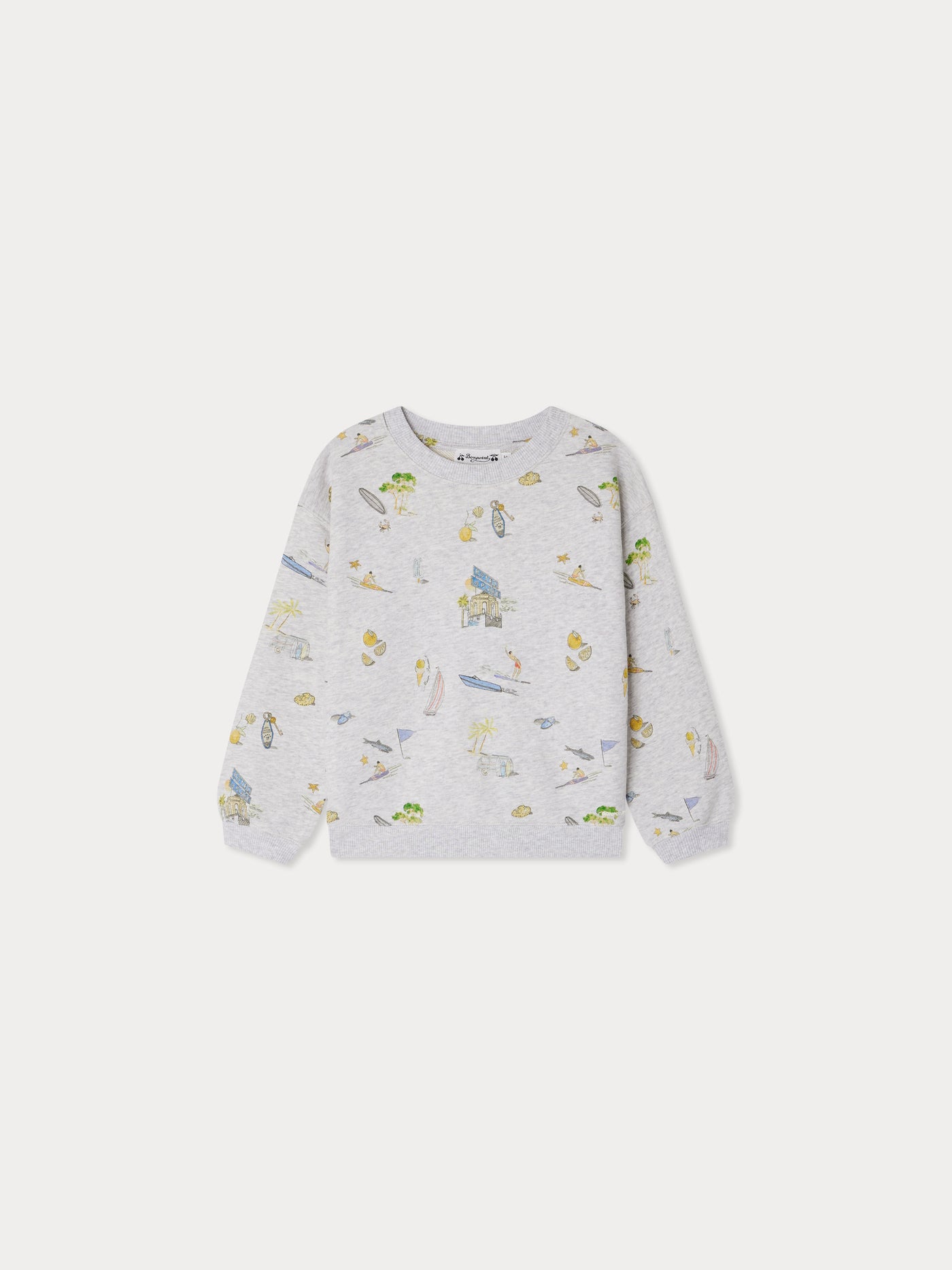 Sweatshirt Tonino à imprimé surfeur