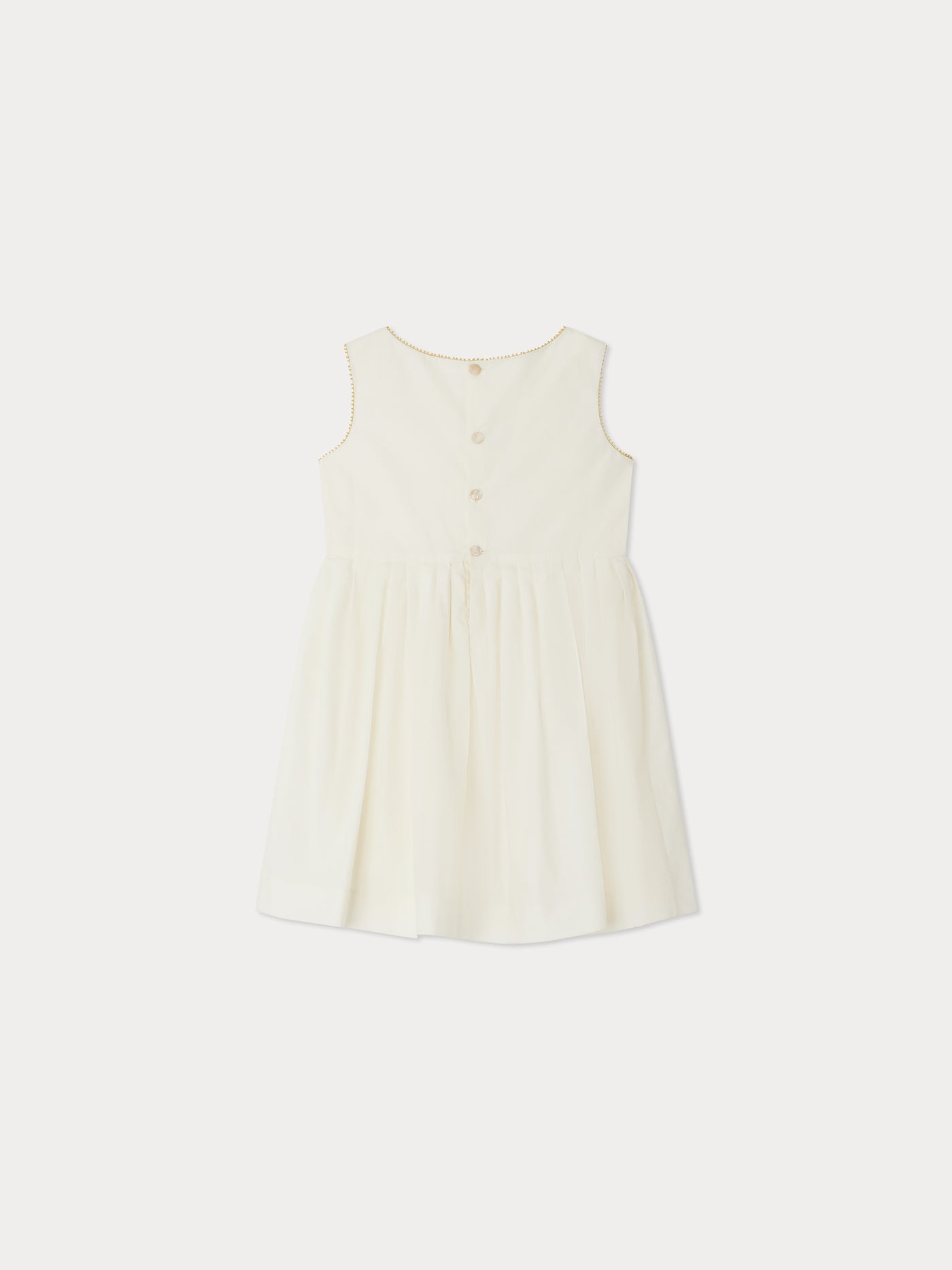 Robe Alina brodée en popeline
