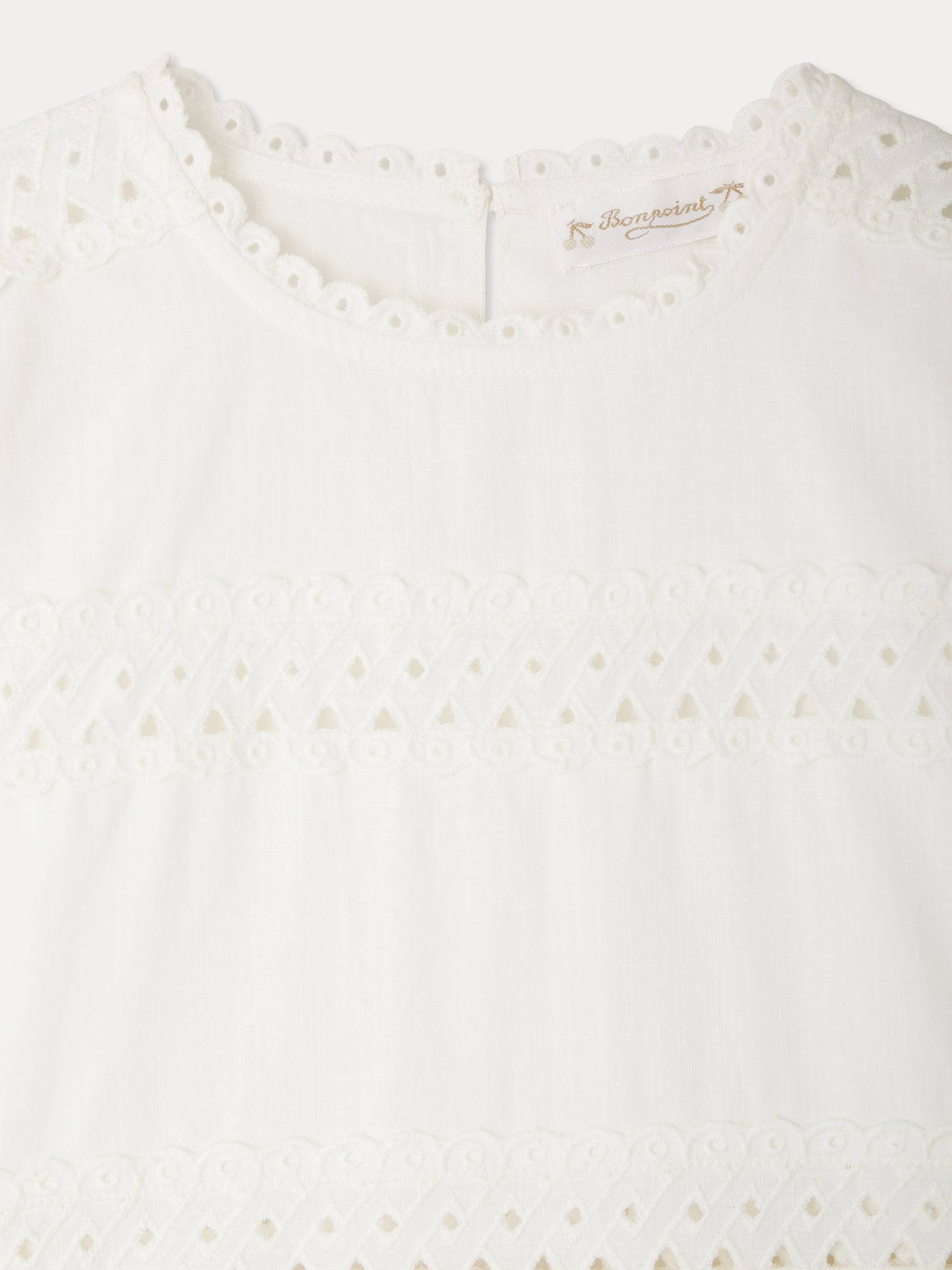 Robe Elesa à broderies croisées