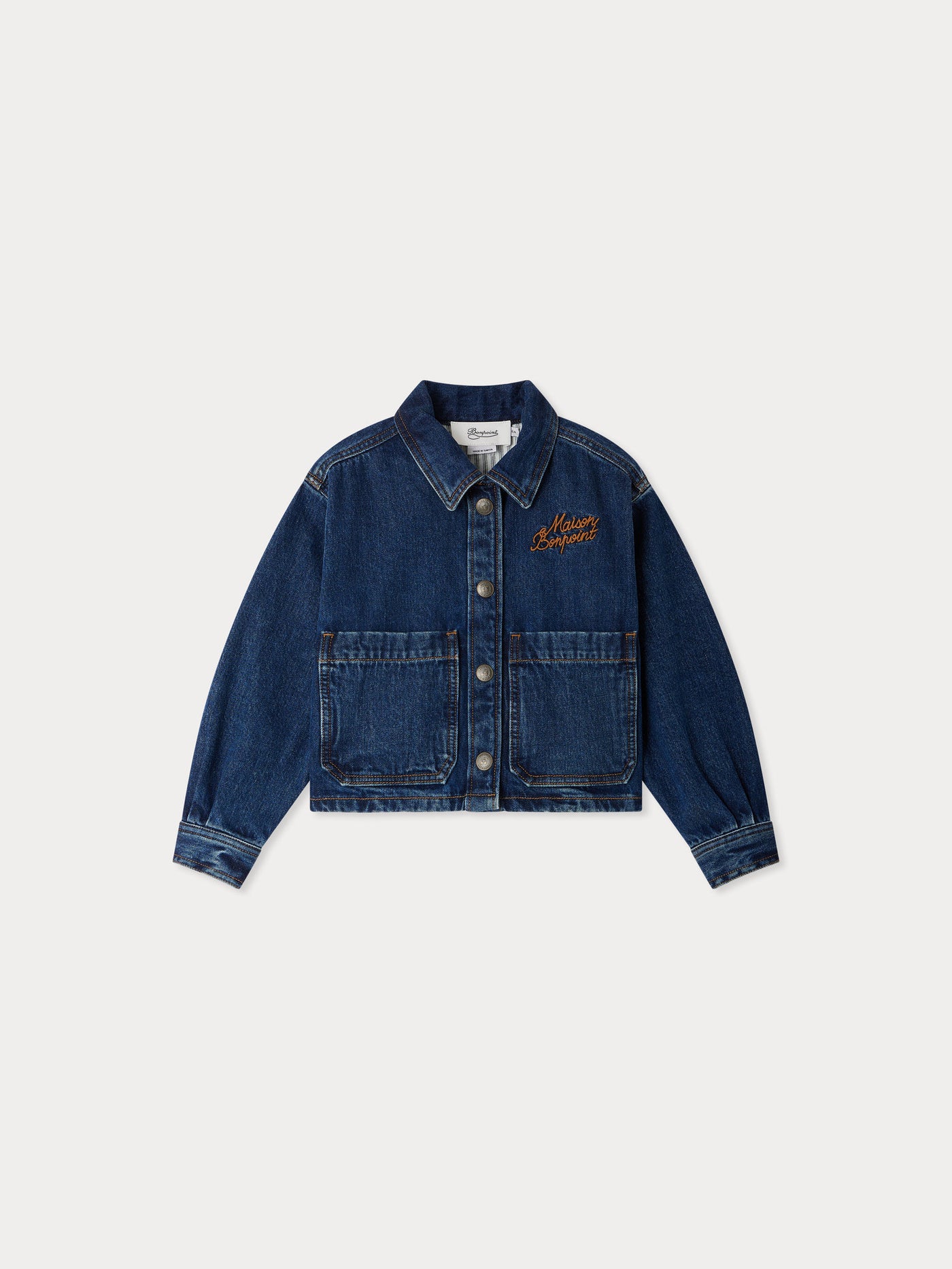 Veste Eliza brodée en denim