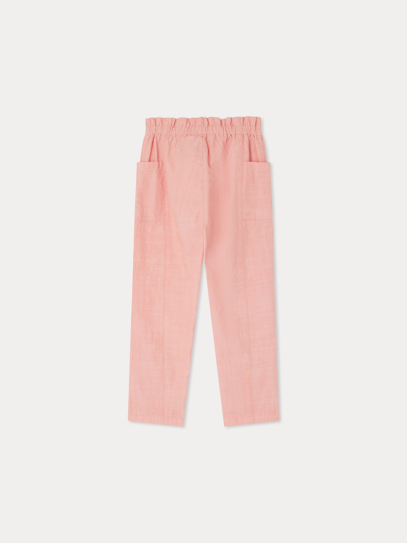 Pantalon Tiche brodé en chambray