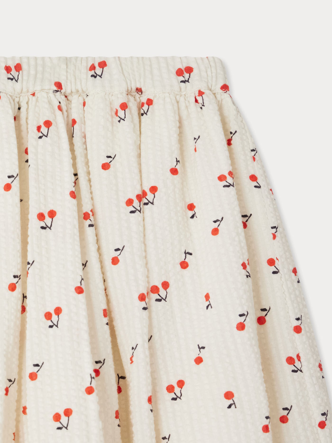 Suzon skirt with cherry print