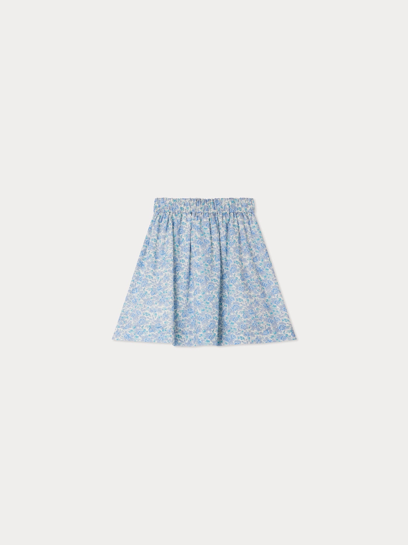 Jupe Esterina boutonnée en tissu Liberty