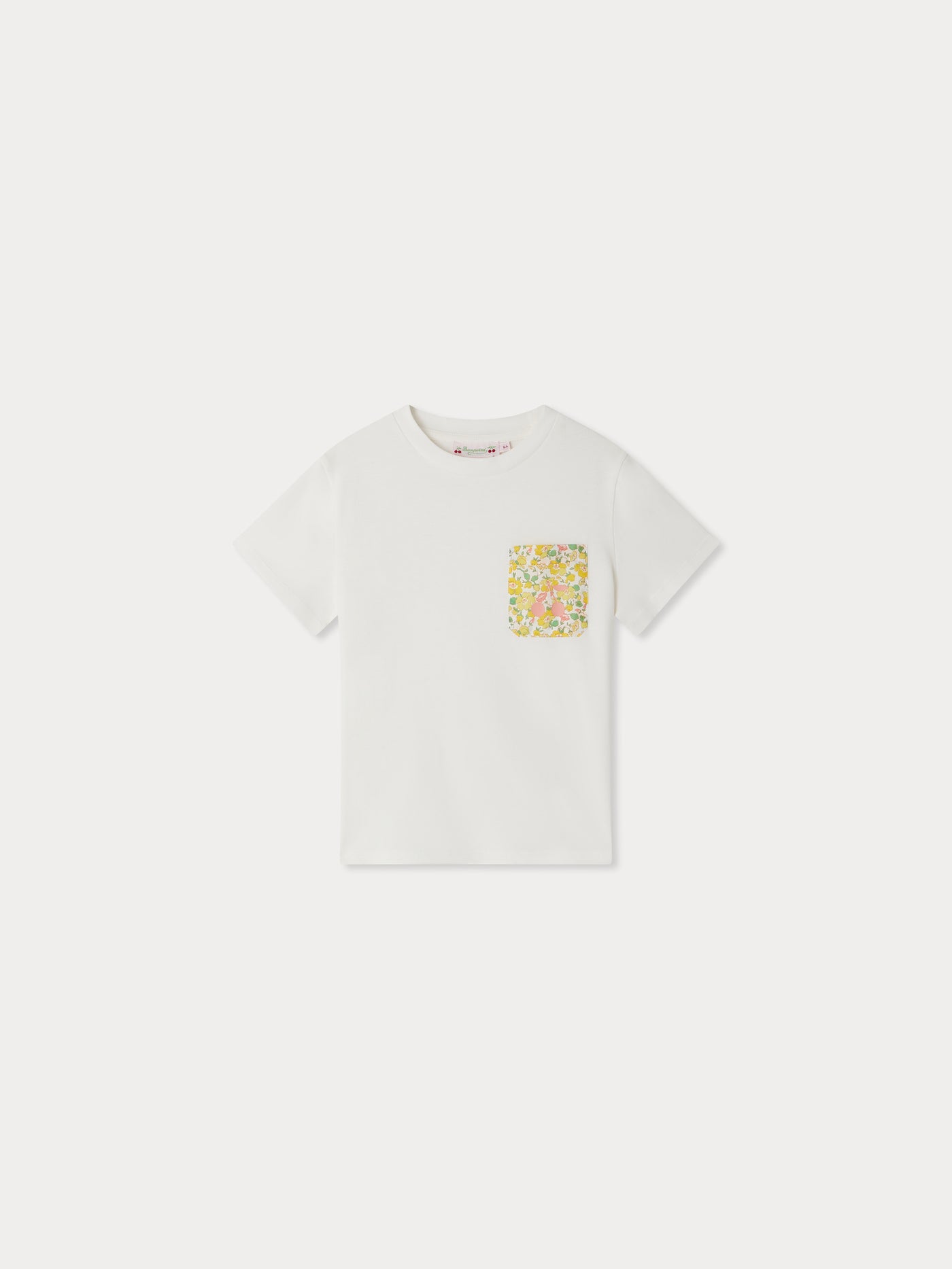 T-shirt Thida à poche en tissu Liberty en coton biologique
