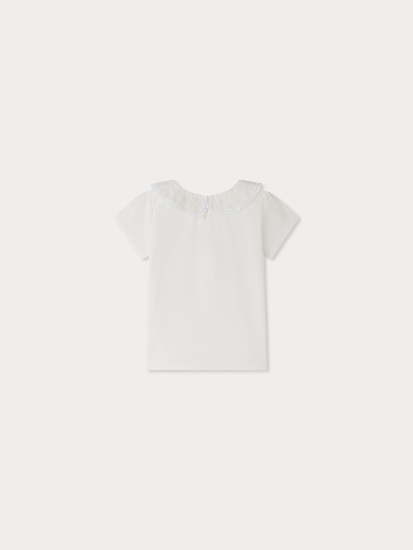 Ernestine t-shirt in embroidered tulle