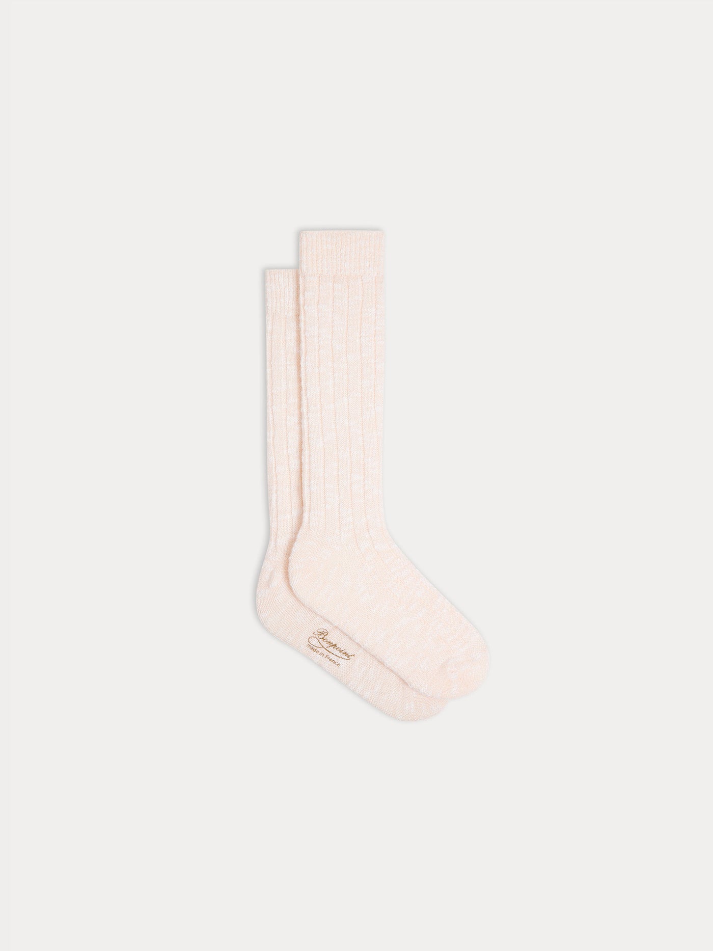 Tock high socks in pink cotton