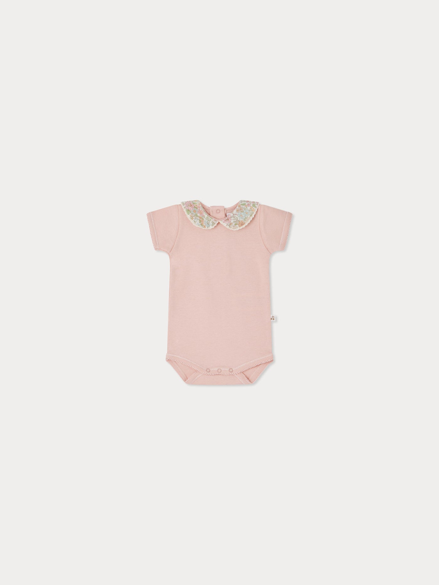 Cygne bodysuit with liberty collar