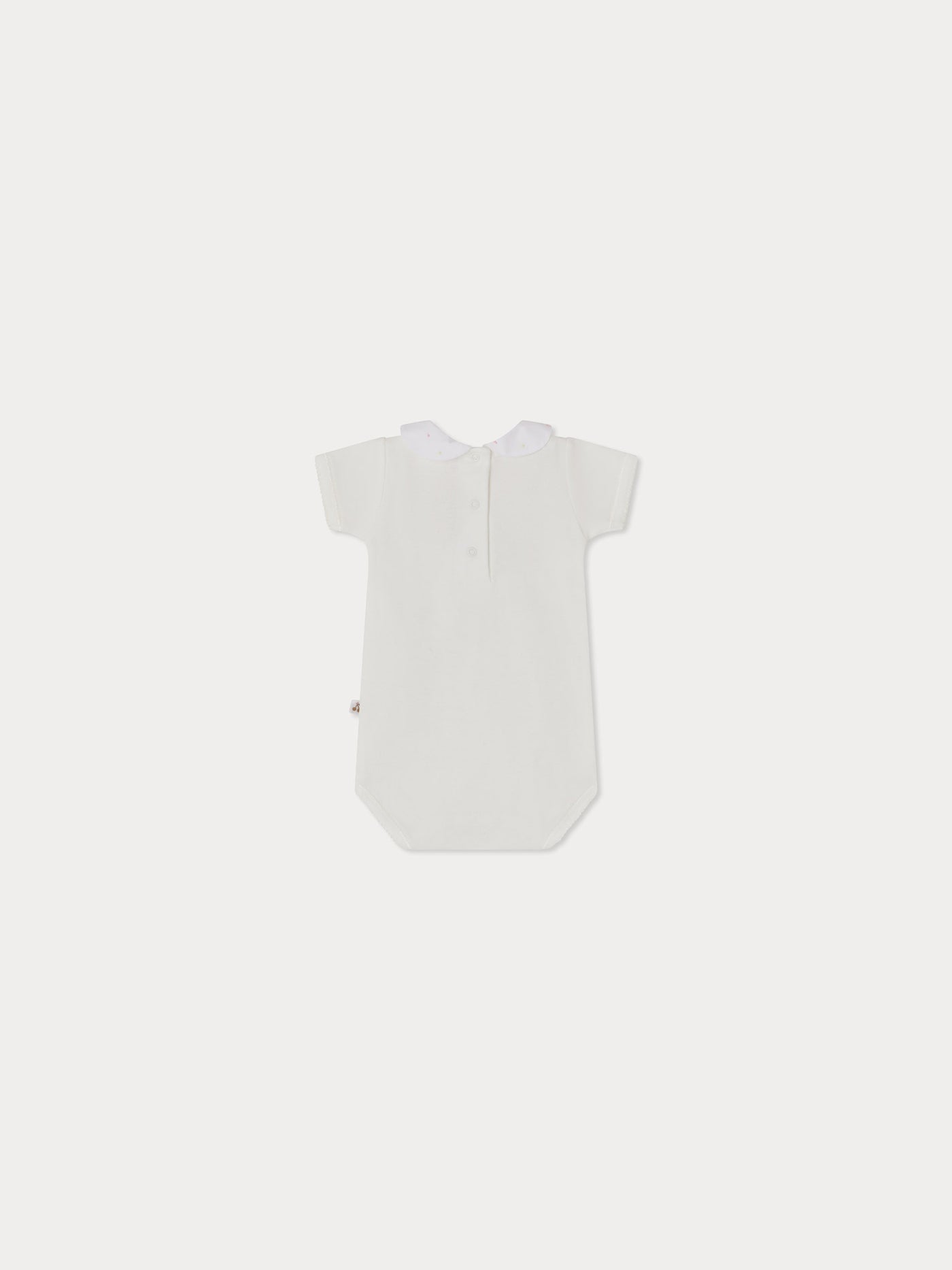 Cygne bodysuit with chick embroideries