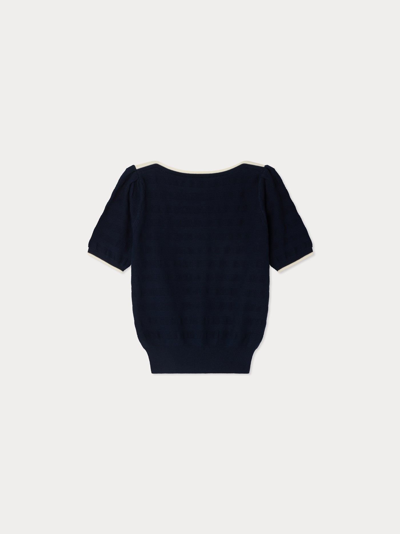 Bonpoint x Vanessa Seward pull Endeavour rayé à col bateau