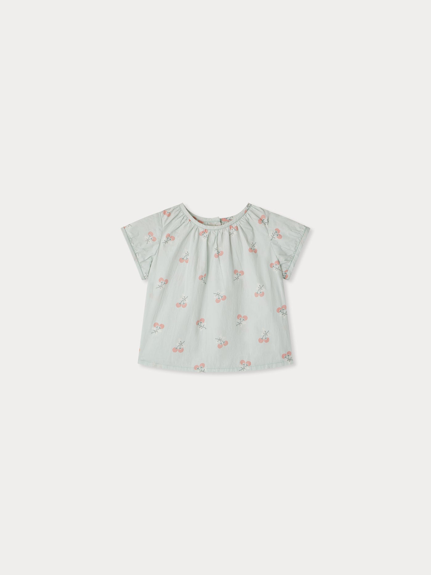 Blouse Beshanti en popeline imprimée