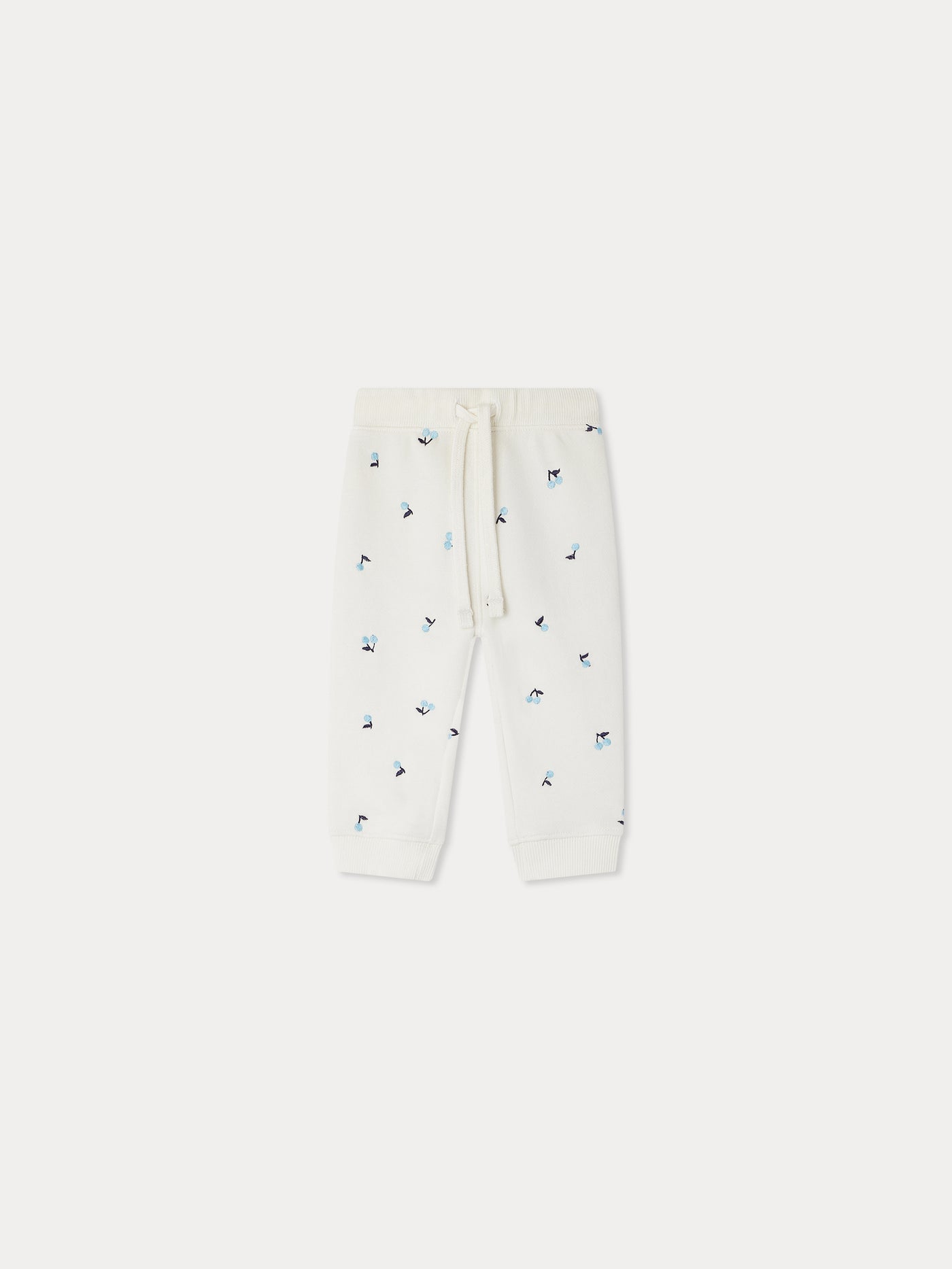 Jogging Bambo à broderies cerises