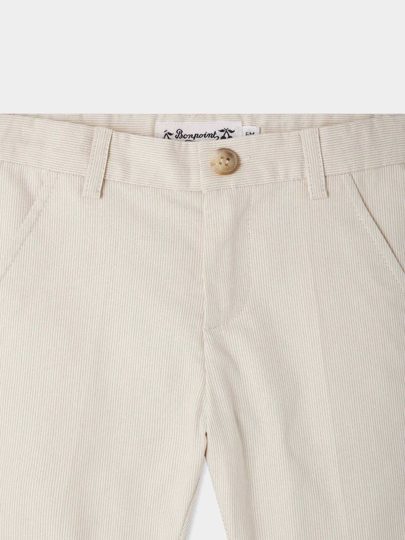 Pantalon Décibel à fines rayures