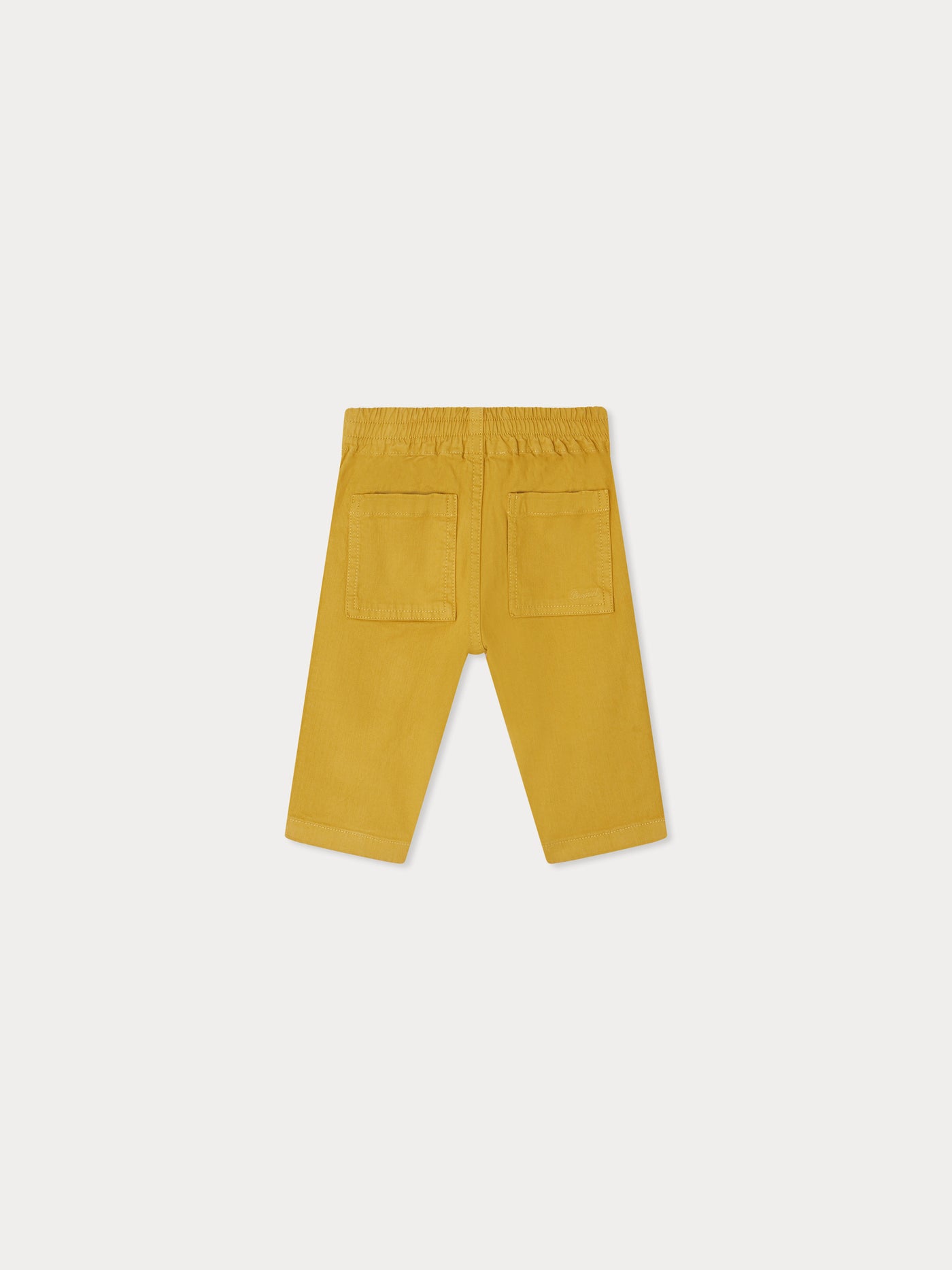 Pantalon Léo en denim orange