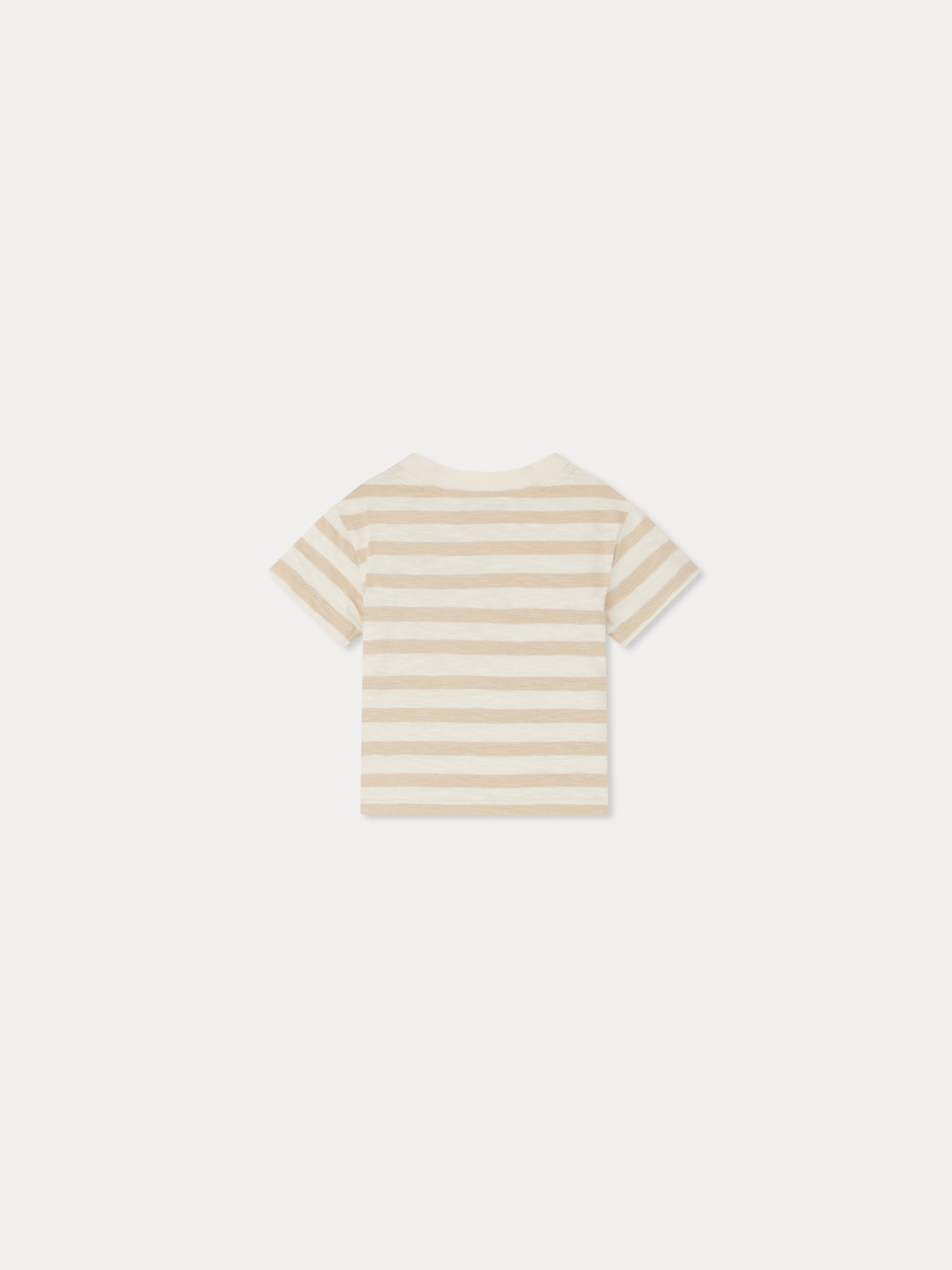 Gaye striped t-shirt with dog embroidery