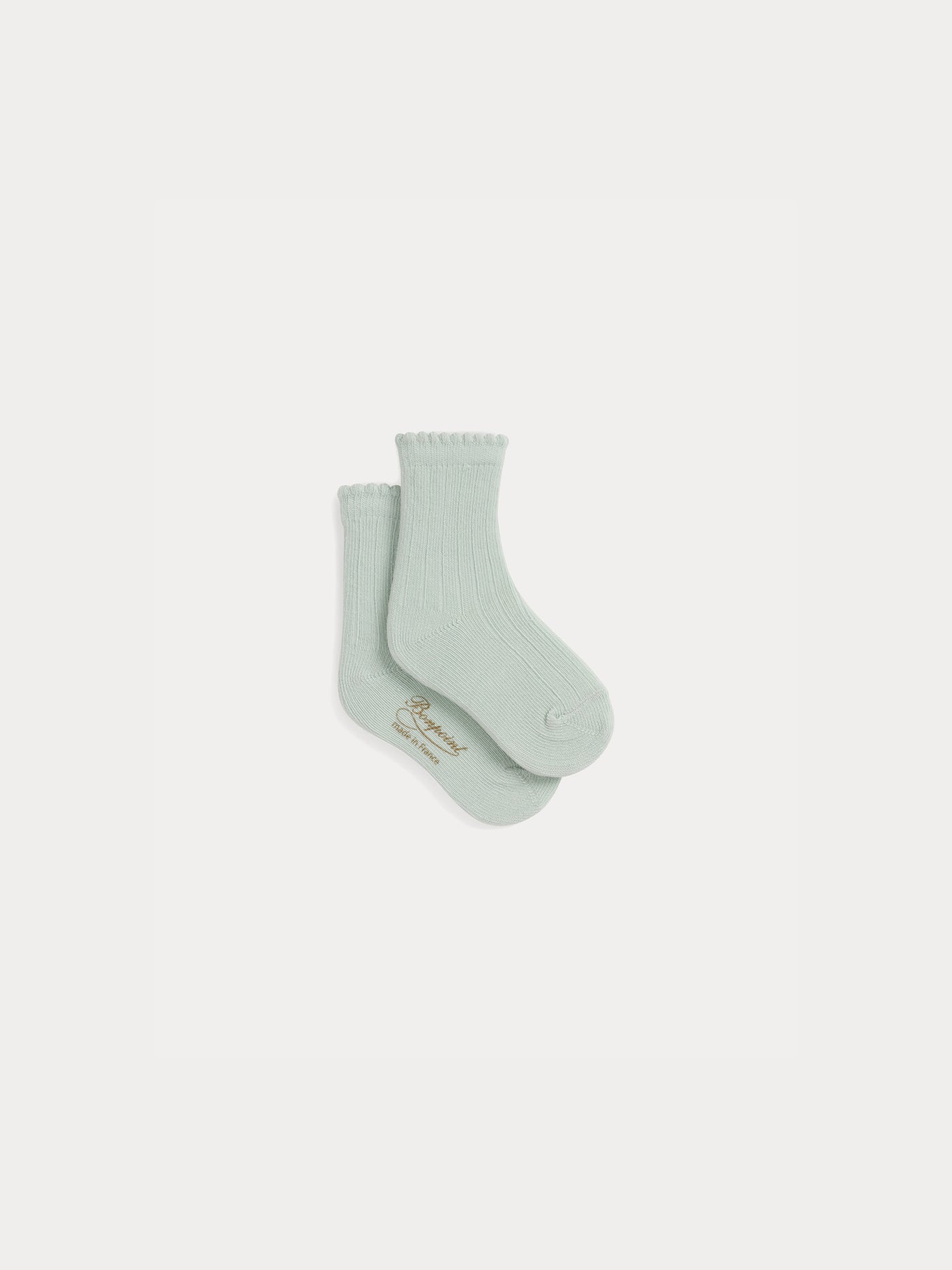 Chaussettes Elwen en coton bleues