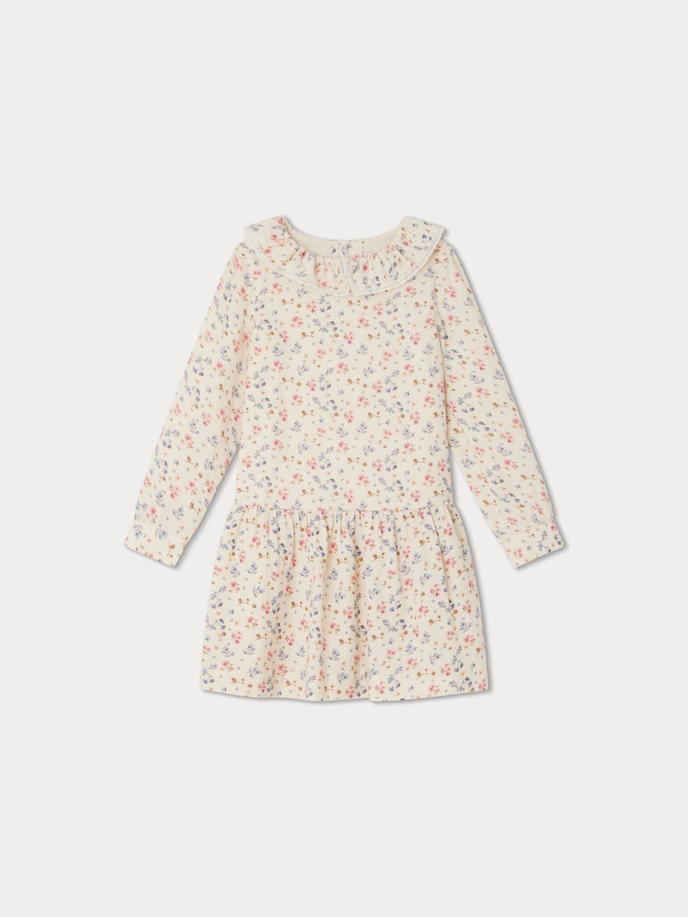 Robe Mariela fleur rose camélia