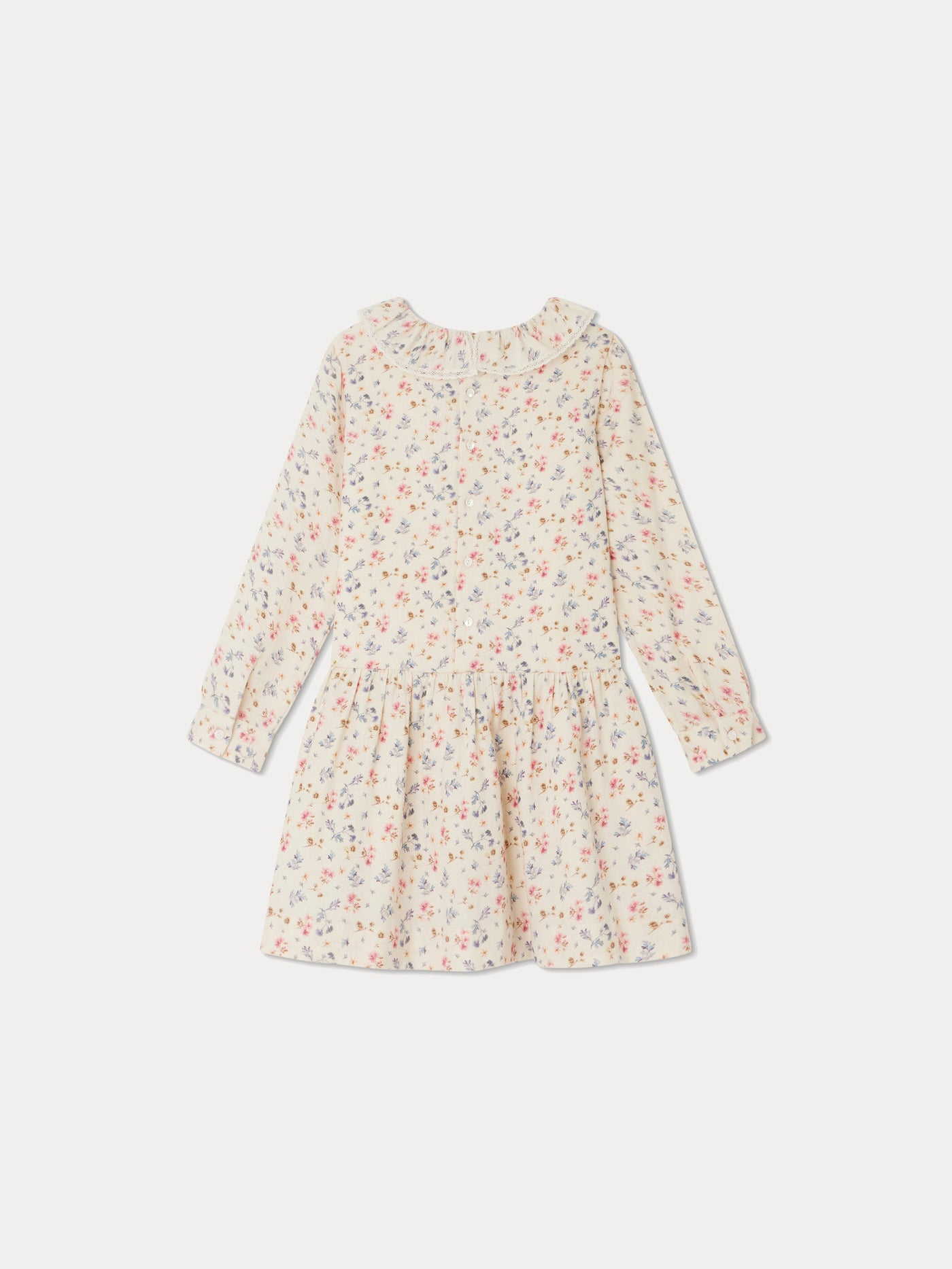 Robe Mariela fleur rose camélia