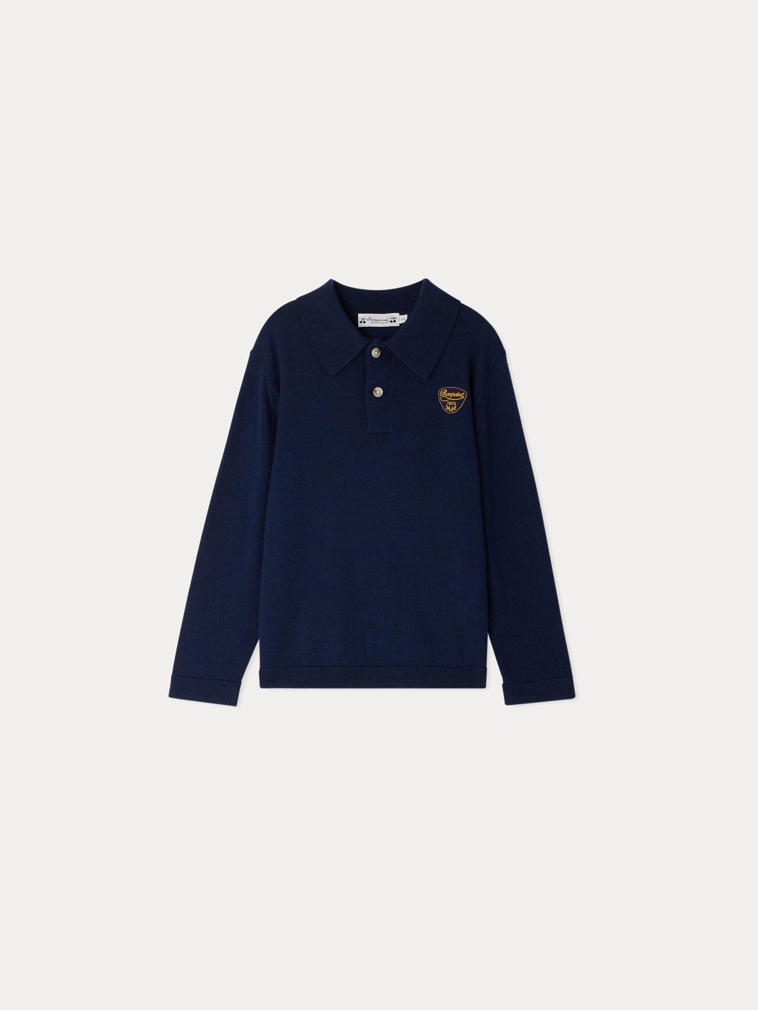 Bonpoint kids navy sweater dress size sale 10