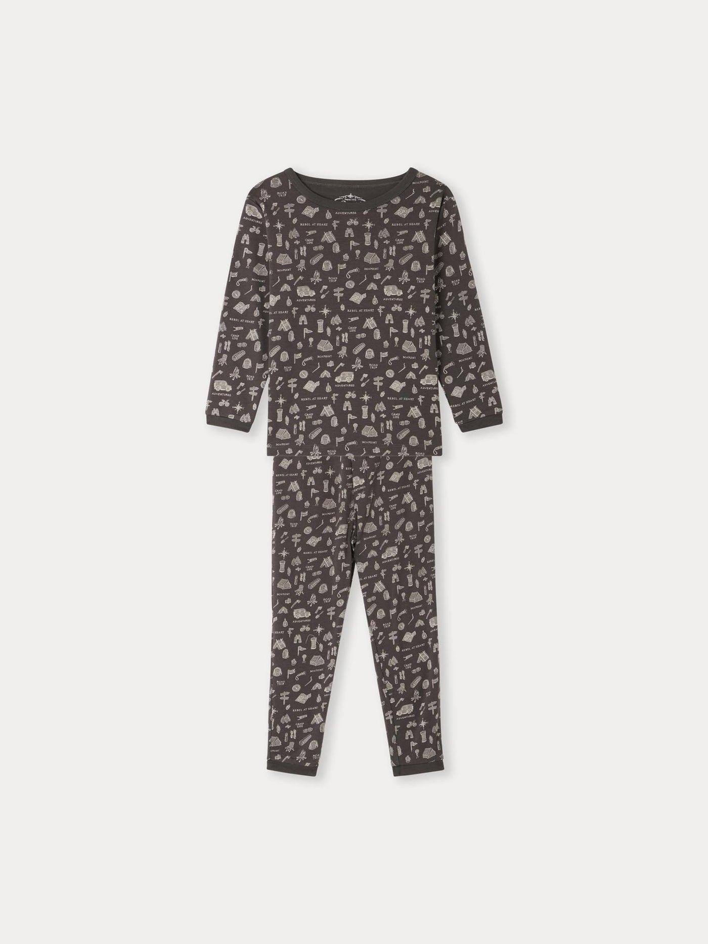 Planet patterned pajamas