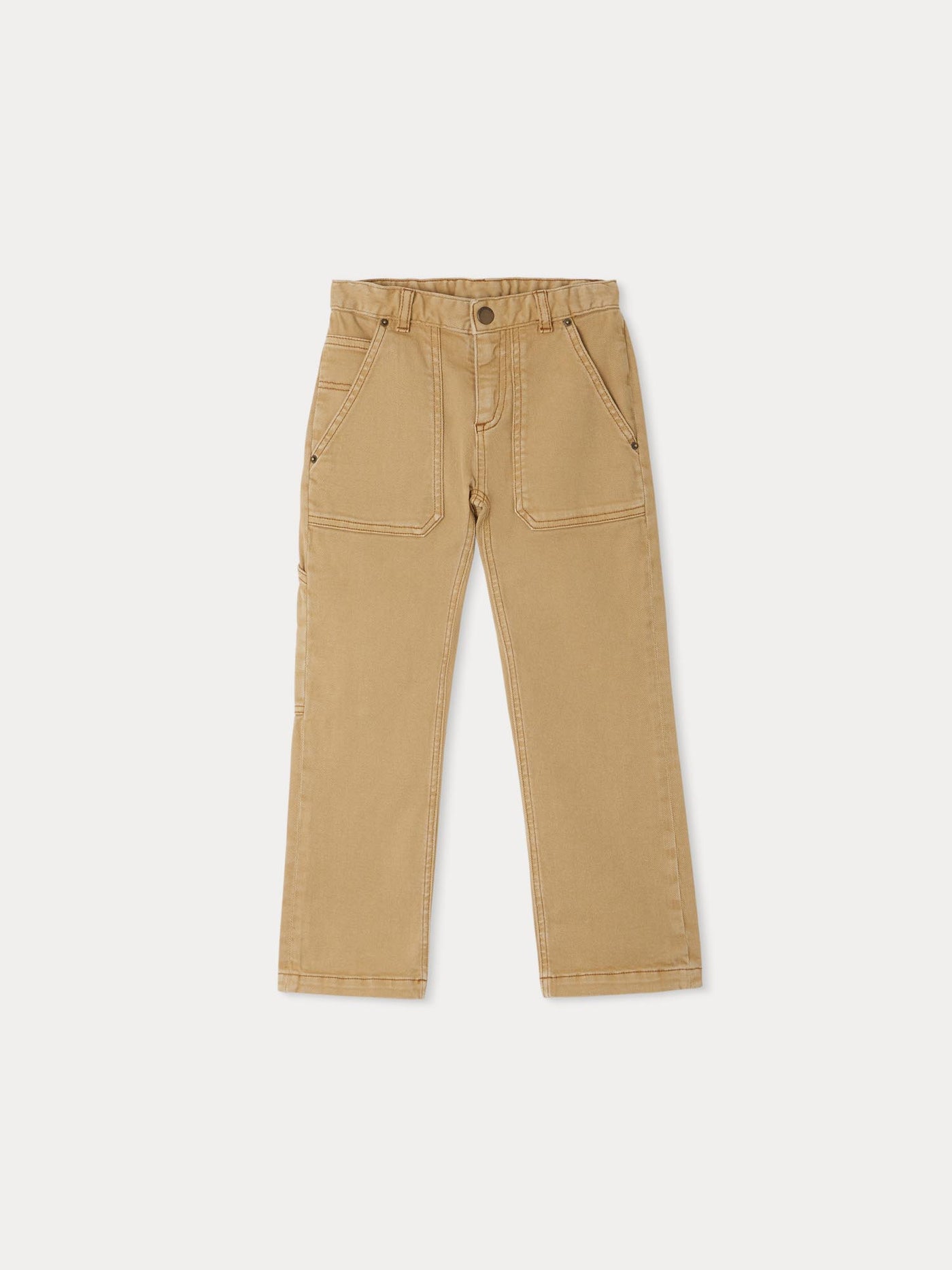 Pantalon Gaël en denim beige