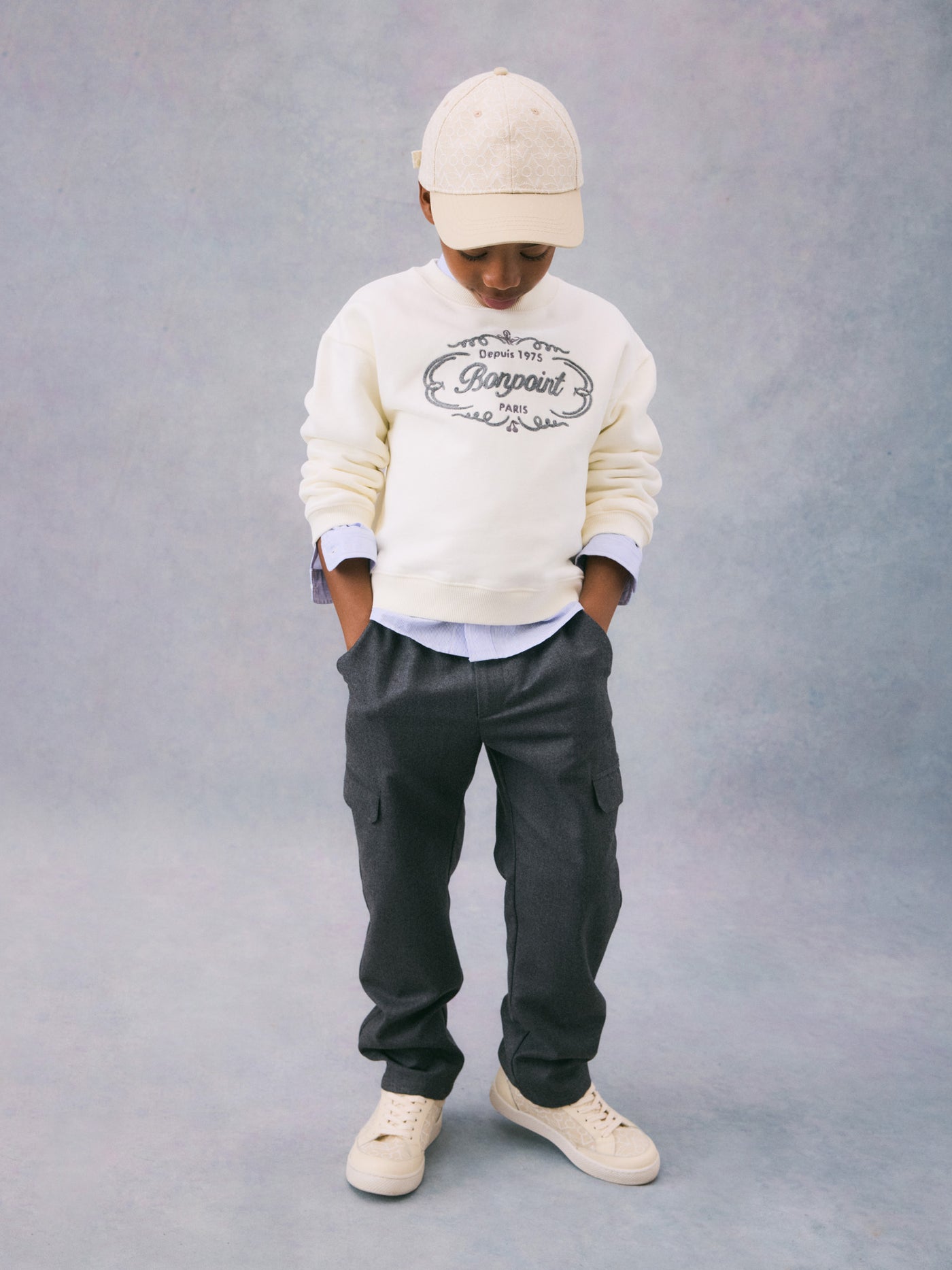 Tonino ivory sweatshirt