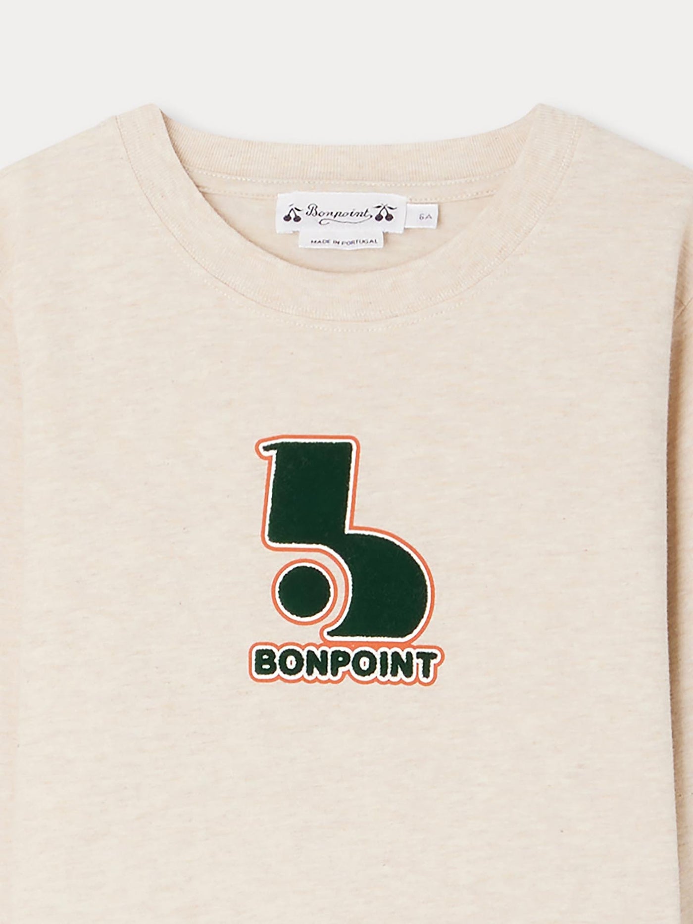 T-shirt Tadda brodé logo Bonpoint