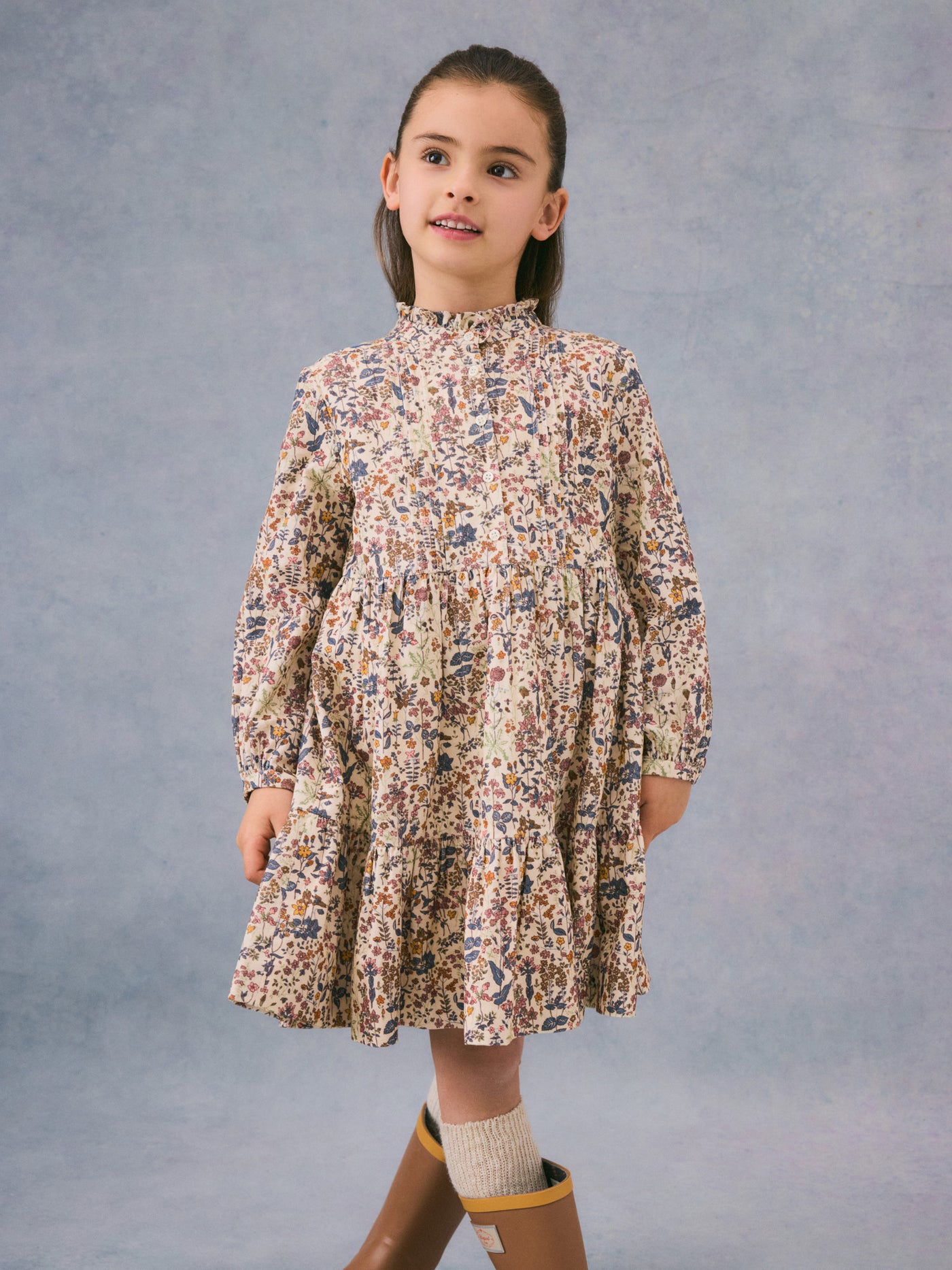 Robe Gwyneth en tissu Liberty