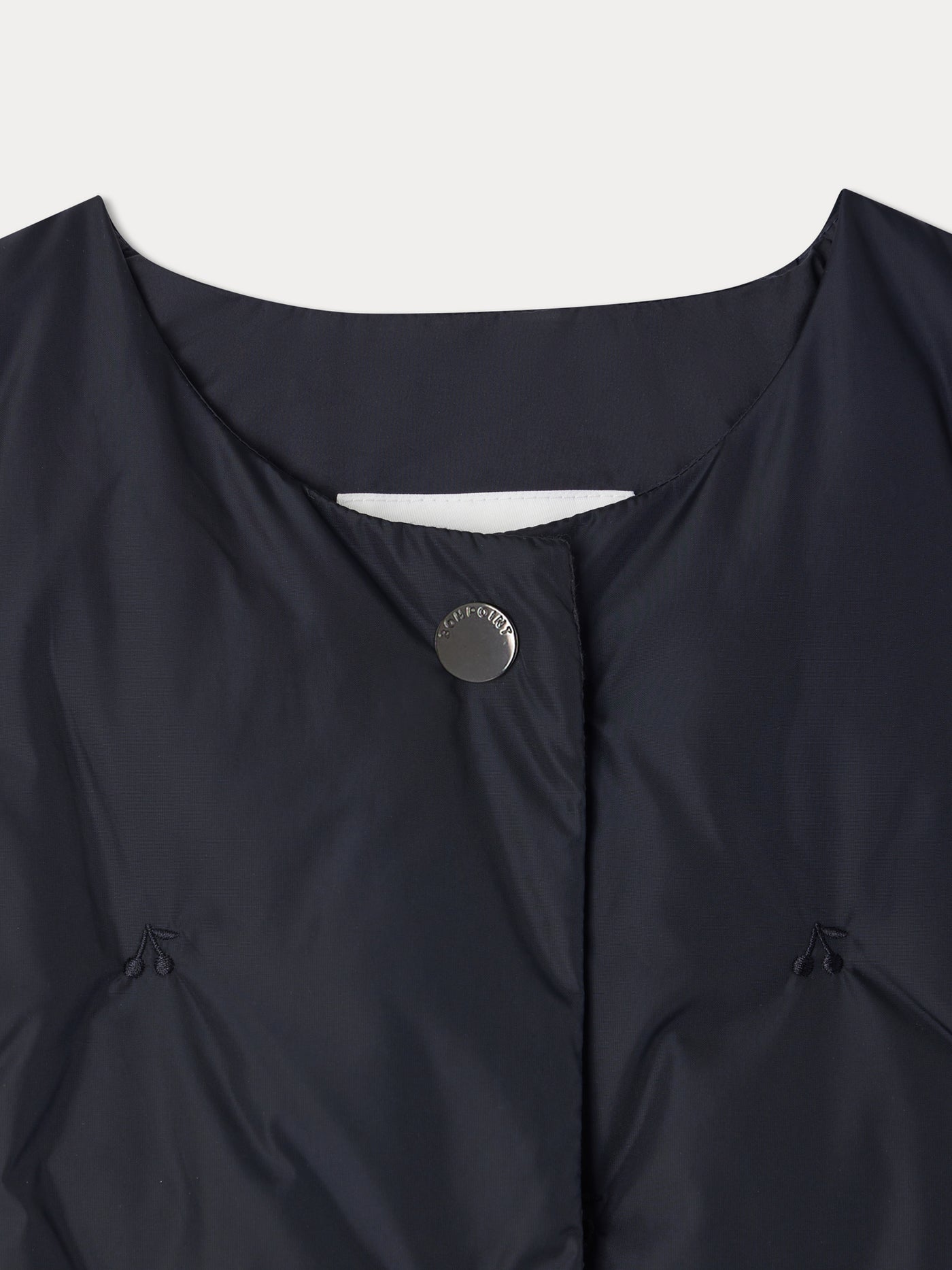 Blouson Daila sans manches bleu nuit