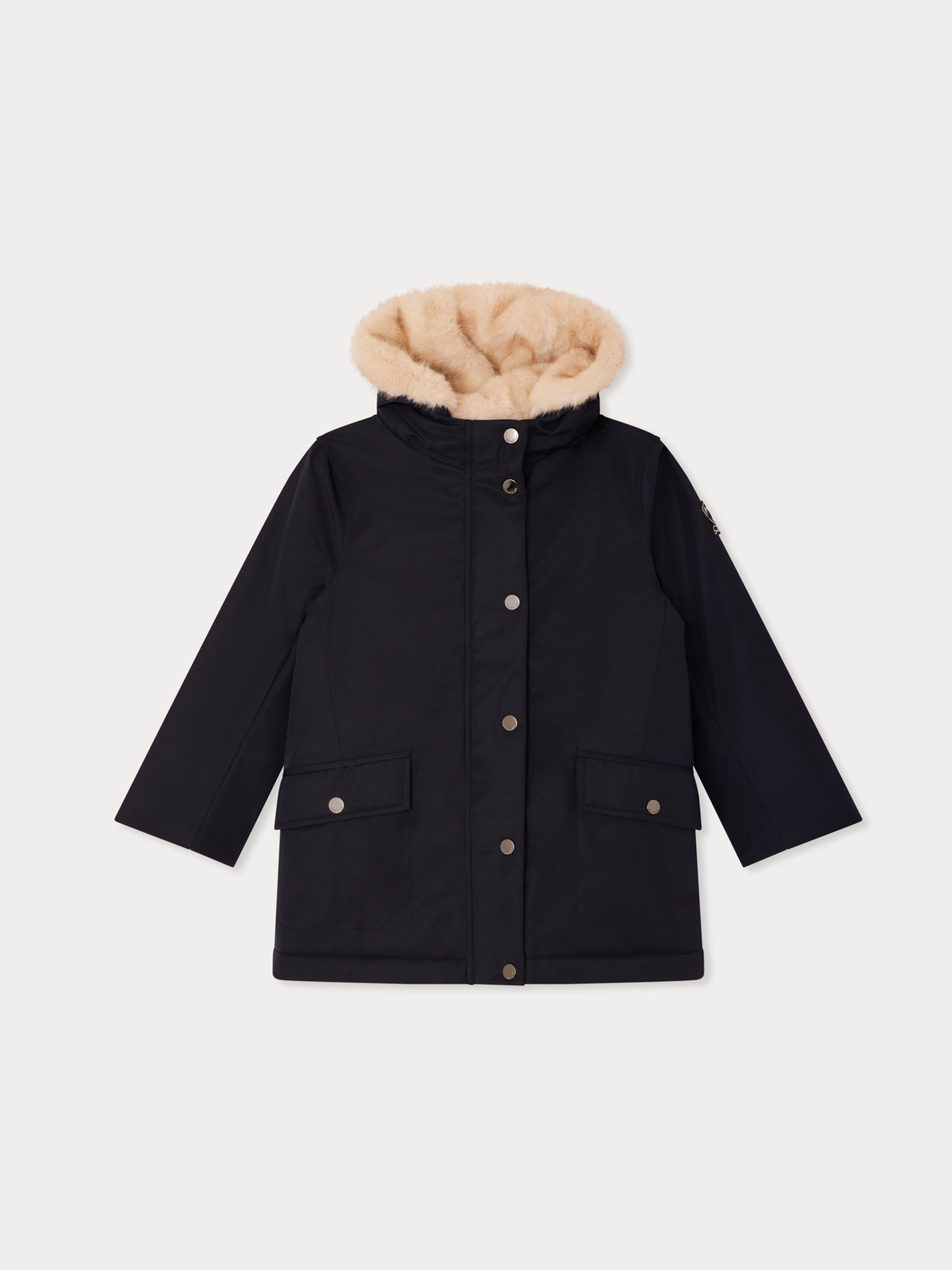 Giordana parka with fur lining