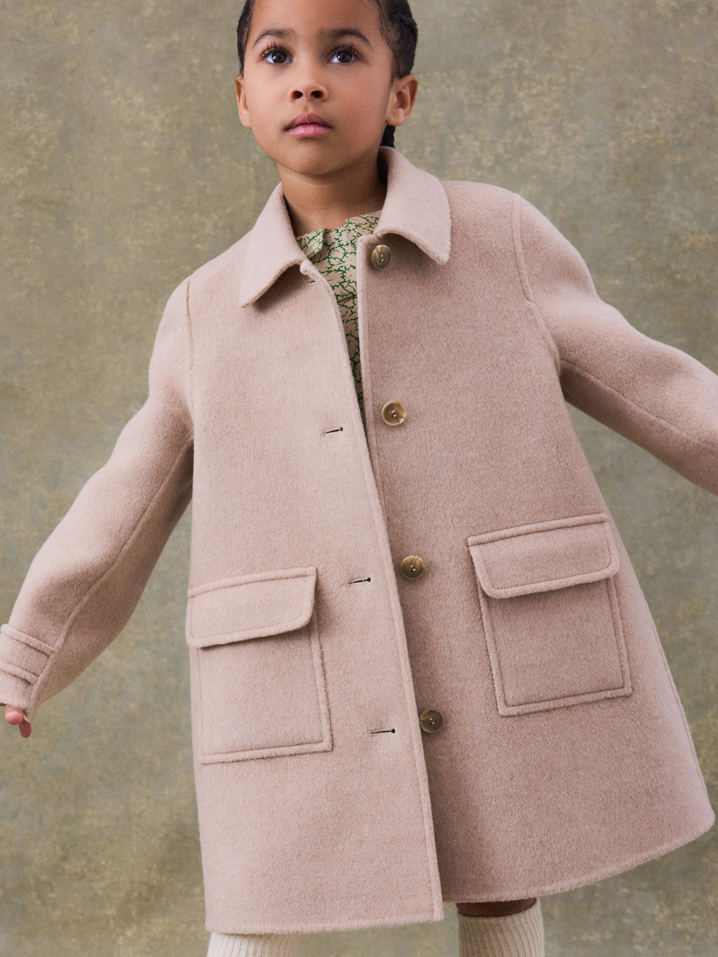 Gracie wool and cashmere coat