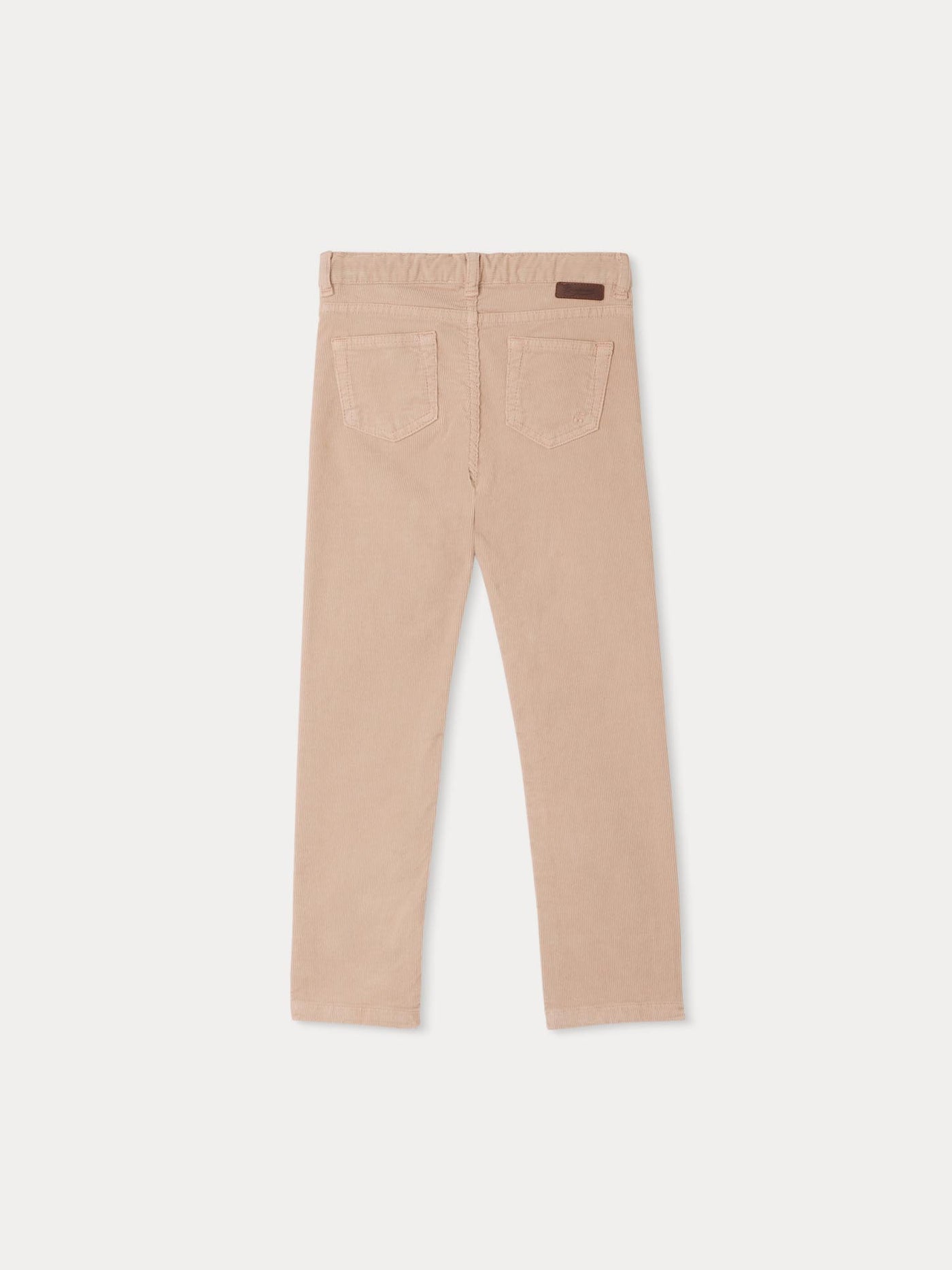 Pantalon Bonnie en velours côtelé rose