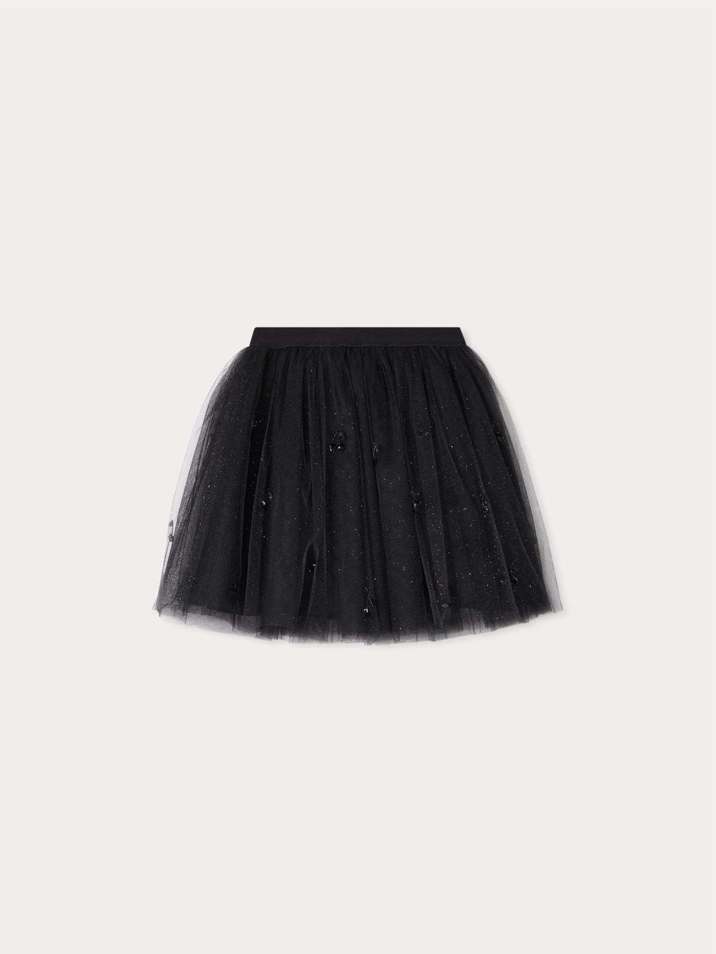 Pois beaded tulle skirt