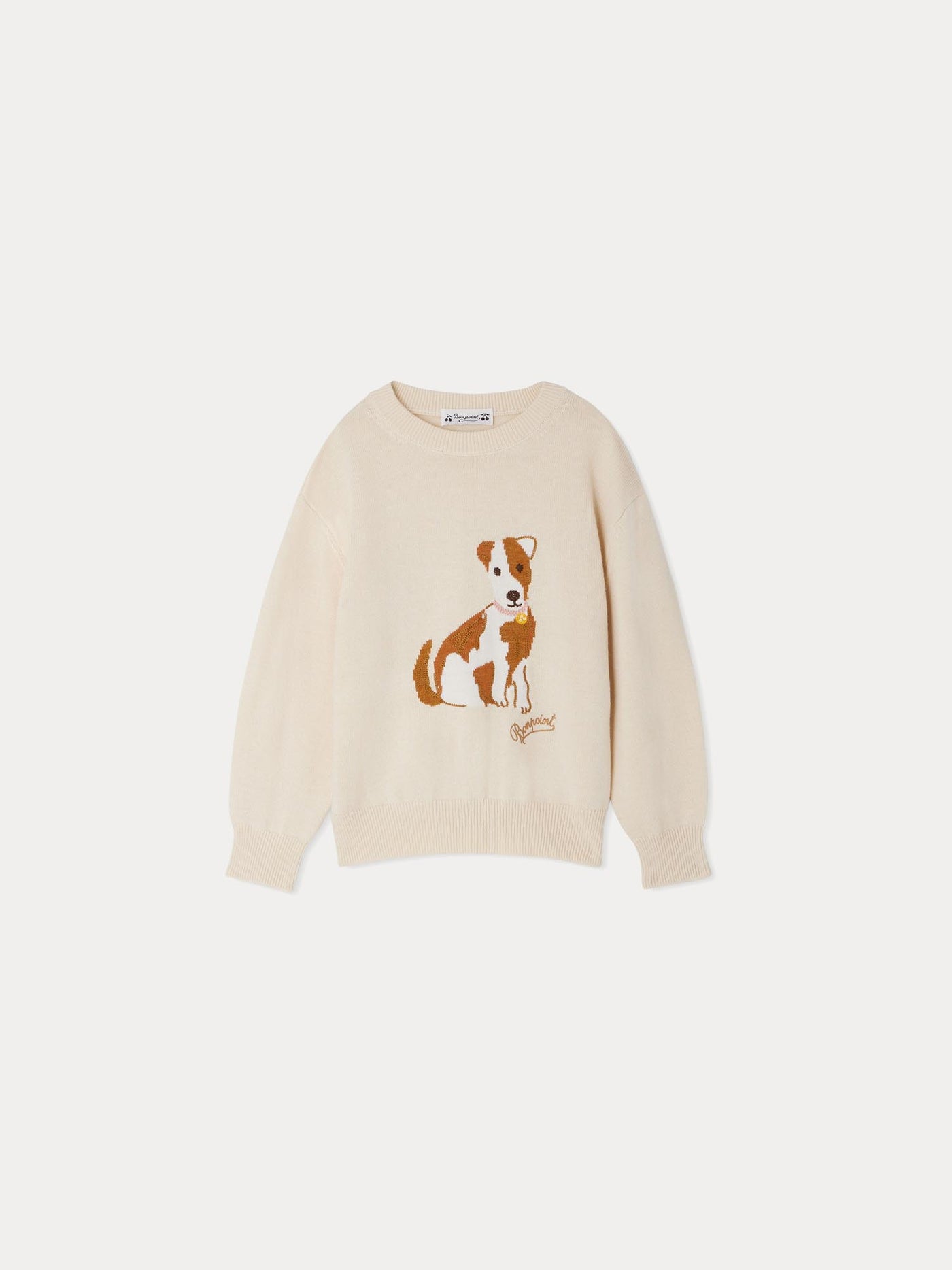 Pull Anumati à motif chien