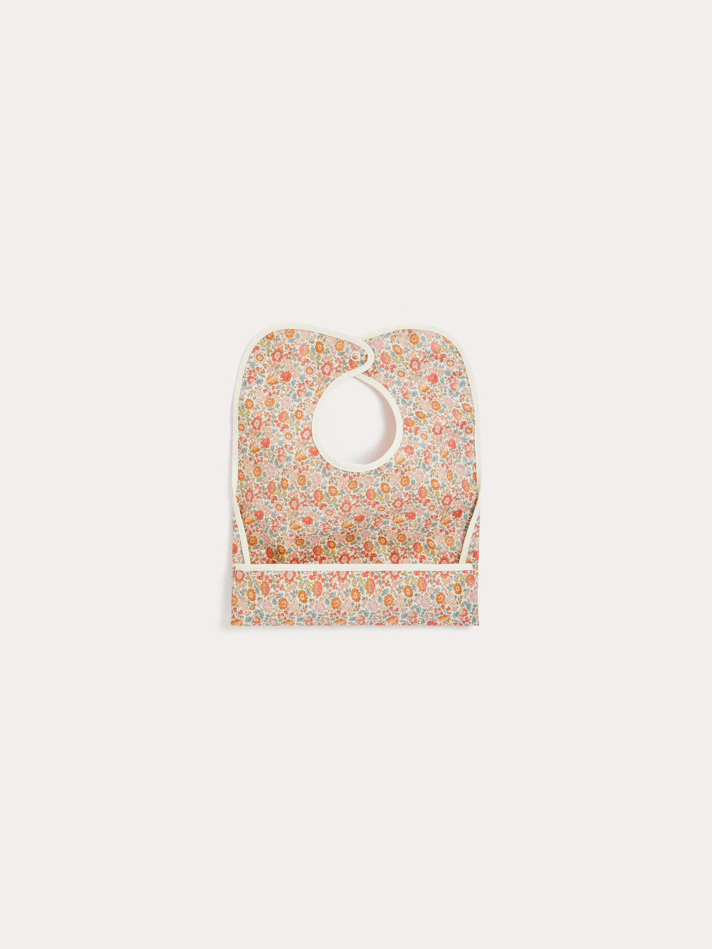 Bavoir Clip en tissu Liberty enduit