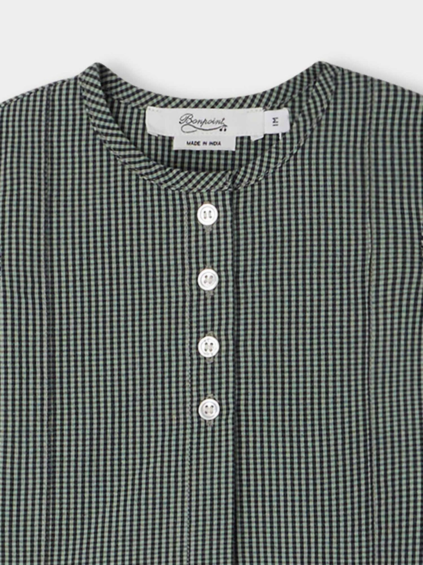 Gani checkered tunic