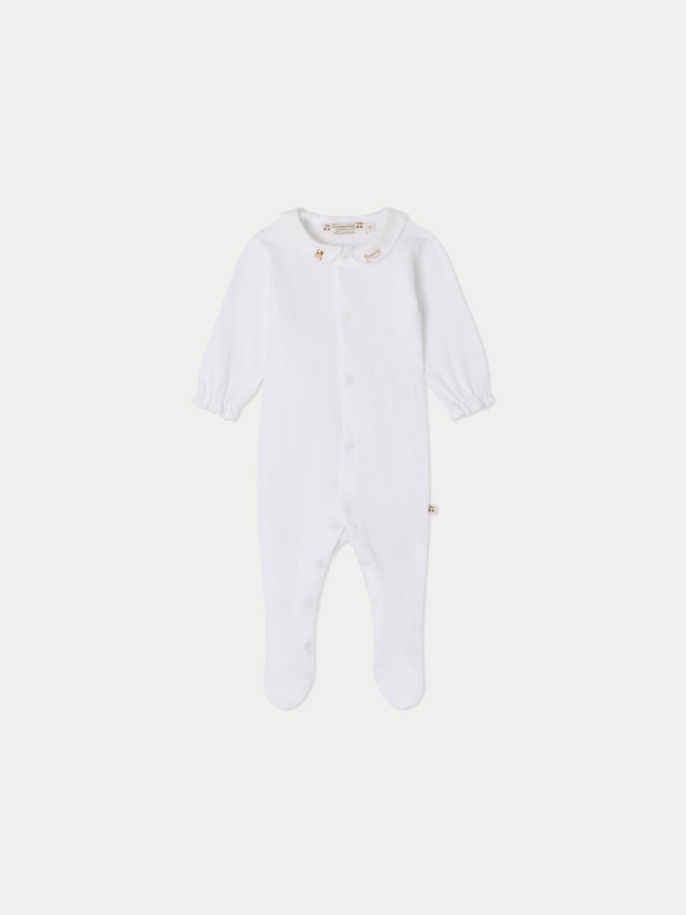 Tintina pajamas with embroidered collar